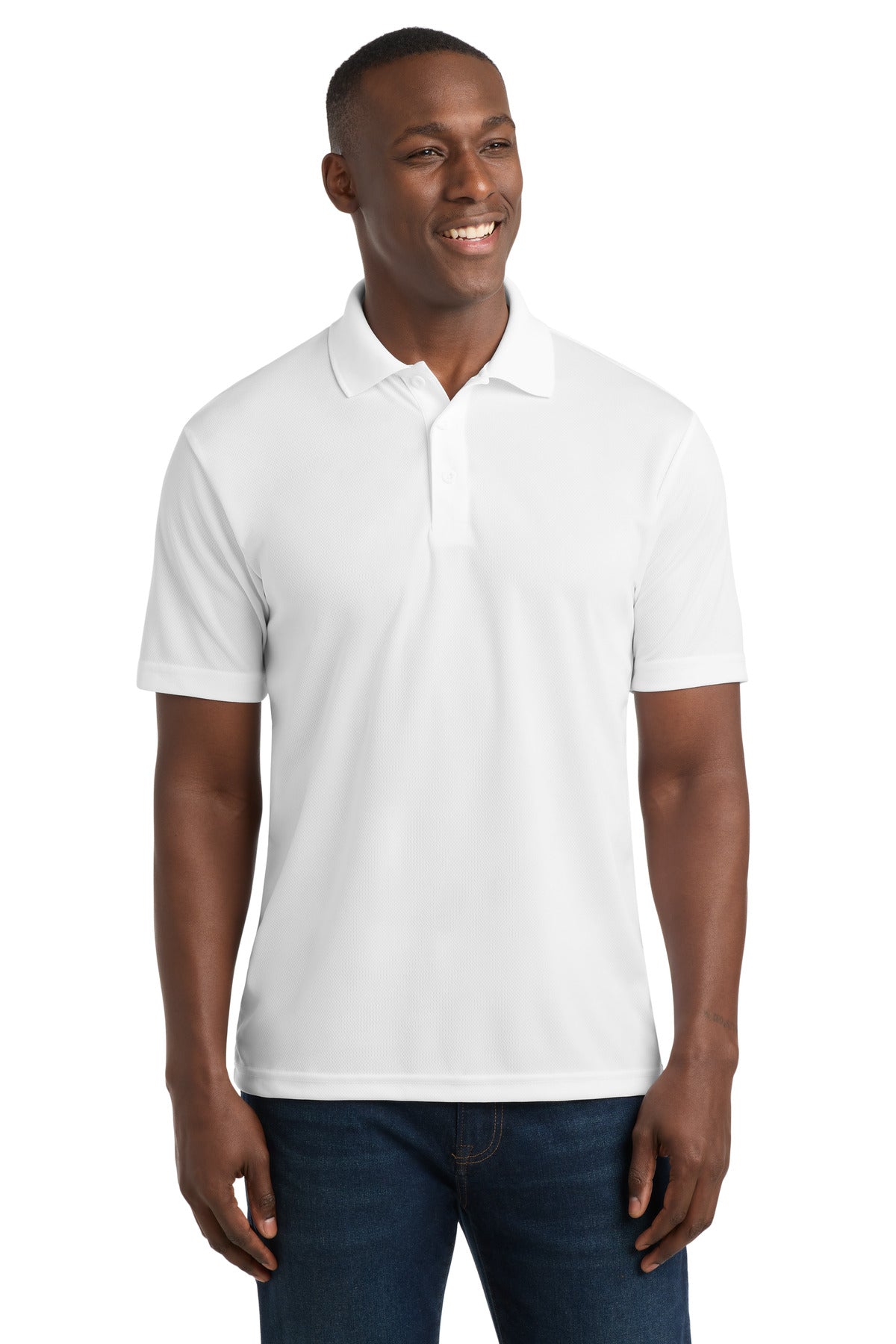 Sport-Tek ST640 PosiCharge RacerMesh Polo | Moisture-Wicking Performance Polo