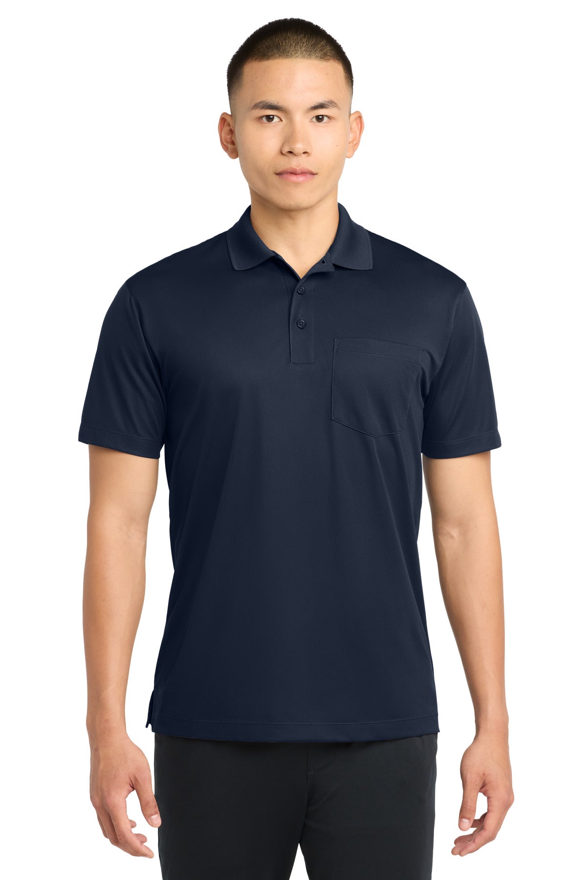 Sport-Tek ® Micropique Sport-Wick ® Pocket Polo. ST651 - Sport-Tek ST651