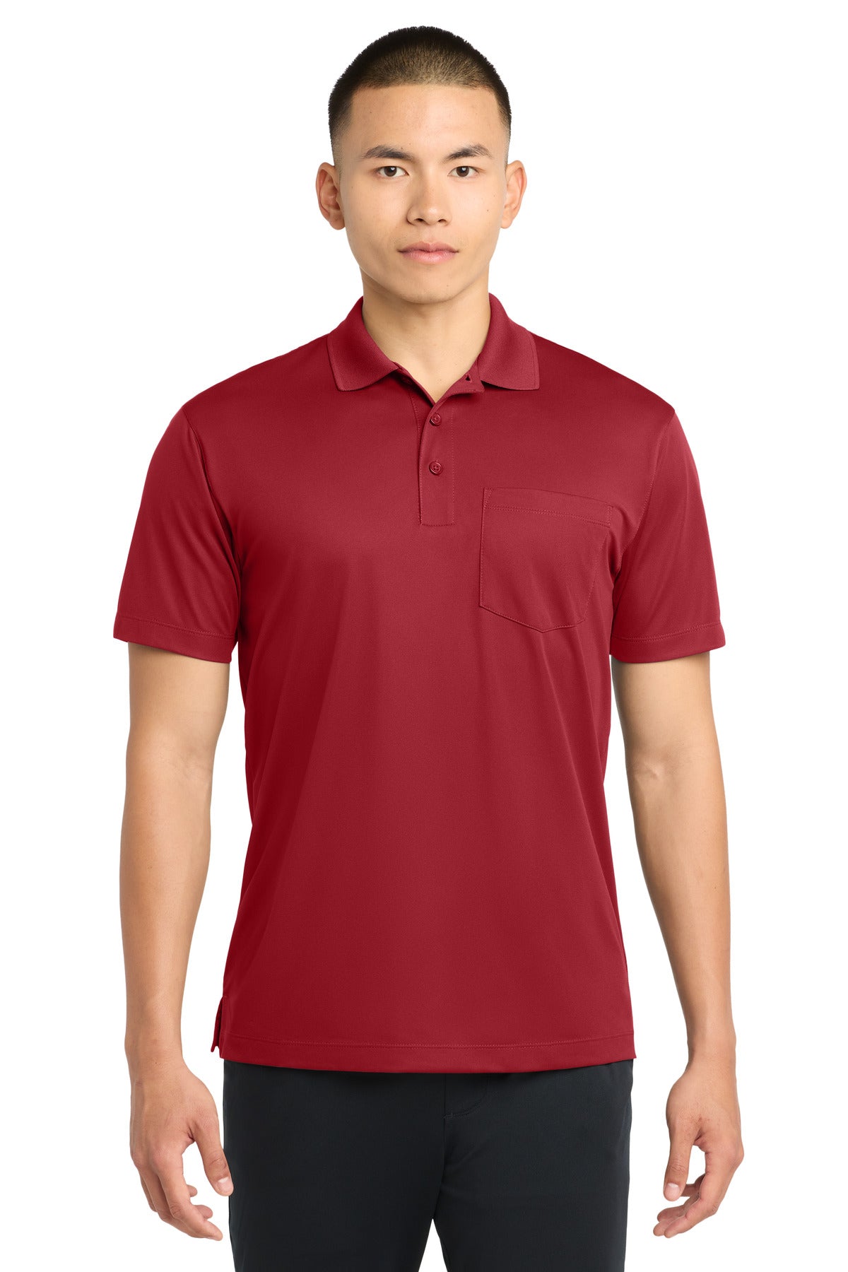 Sport-Tek ® Micropique Sport-Wick ® Pocket Polo. ST651 - Sport-Tek ST651