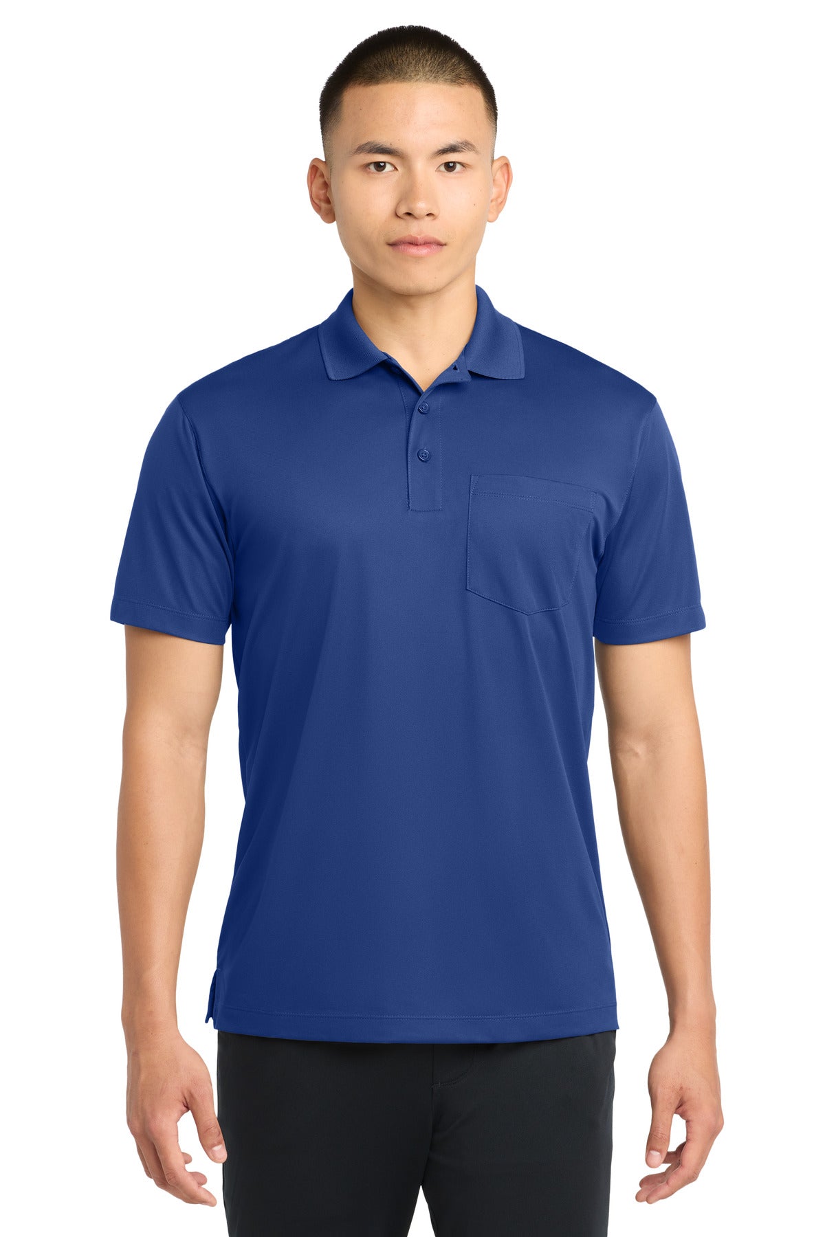 Sport-Tek ST651 Micropique Sport-Wick Pocket Polo