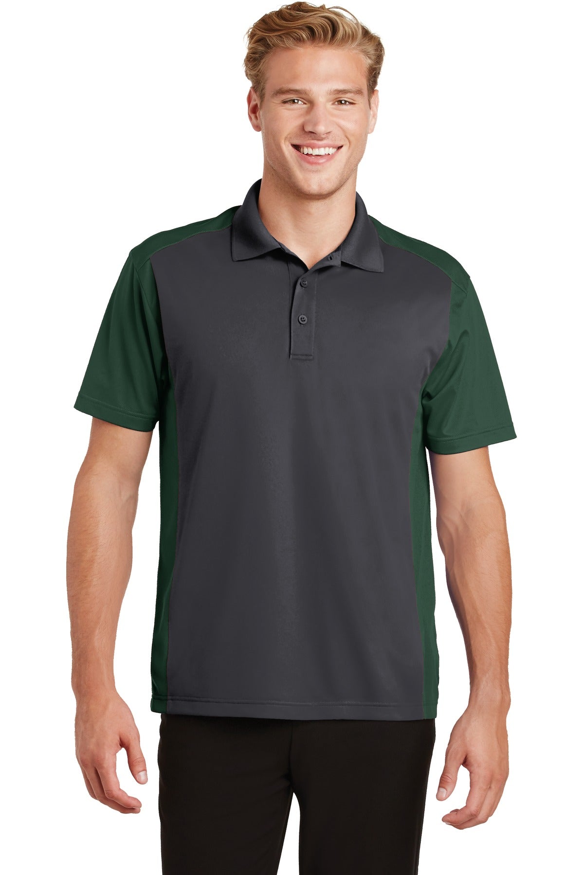 Sport-Tek ® Colorblock Micropique Sport-Wick ® Polo. ST652 - Sport-Tek ST652