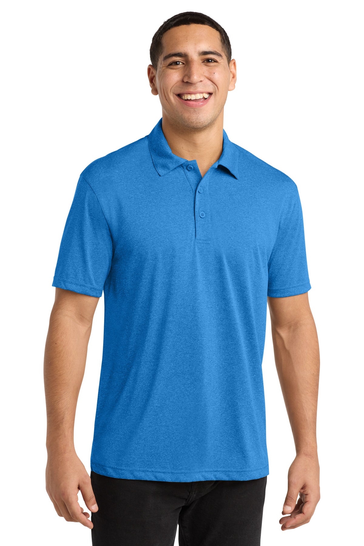 Sport-Tek ST660 Heather Contender Polo
