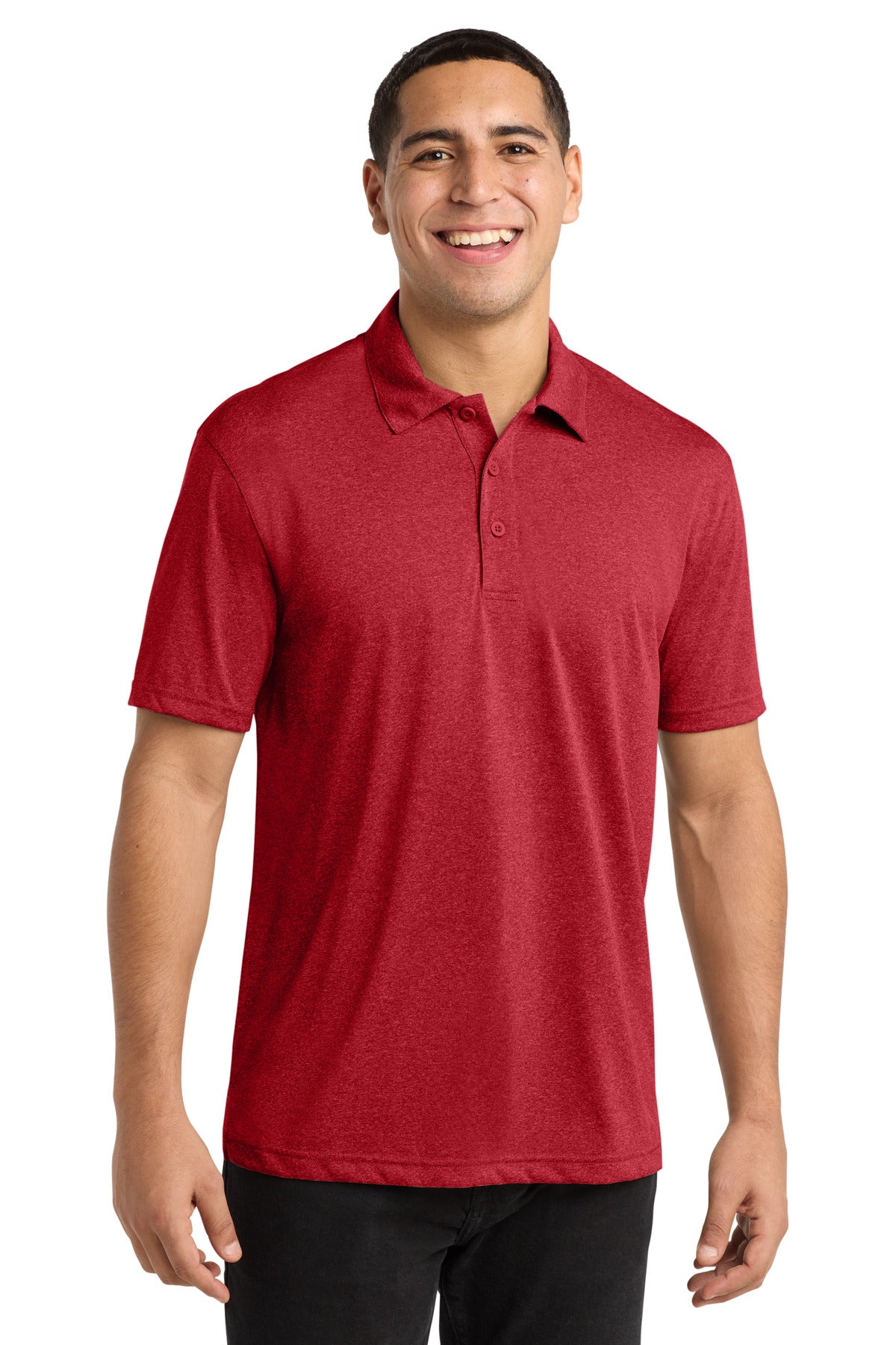 Sport-Tek ® Heather Contender™ Polo. ST660 - Sport-Tek ST660
