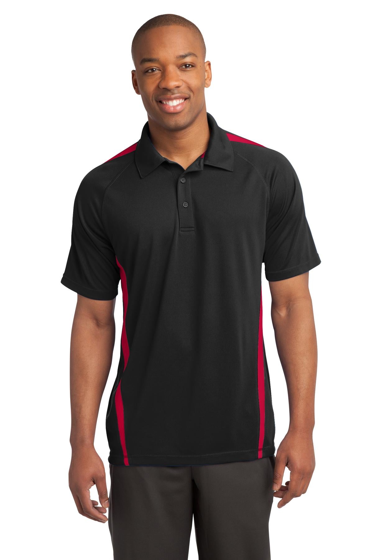 Sport-Tek ® PosiCharge ® Micro-Mesh Colorblock Polo. ST685 - Sport-Tek ST685