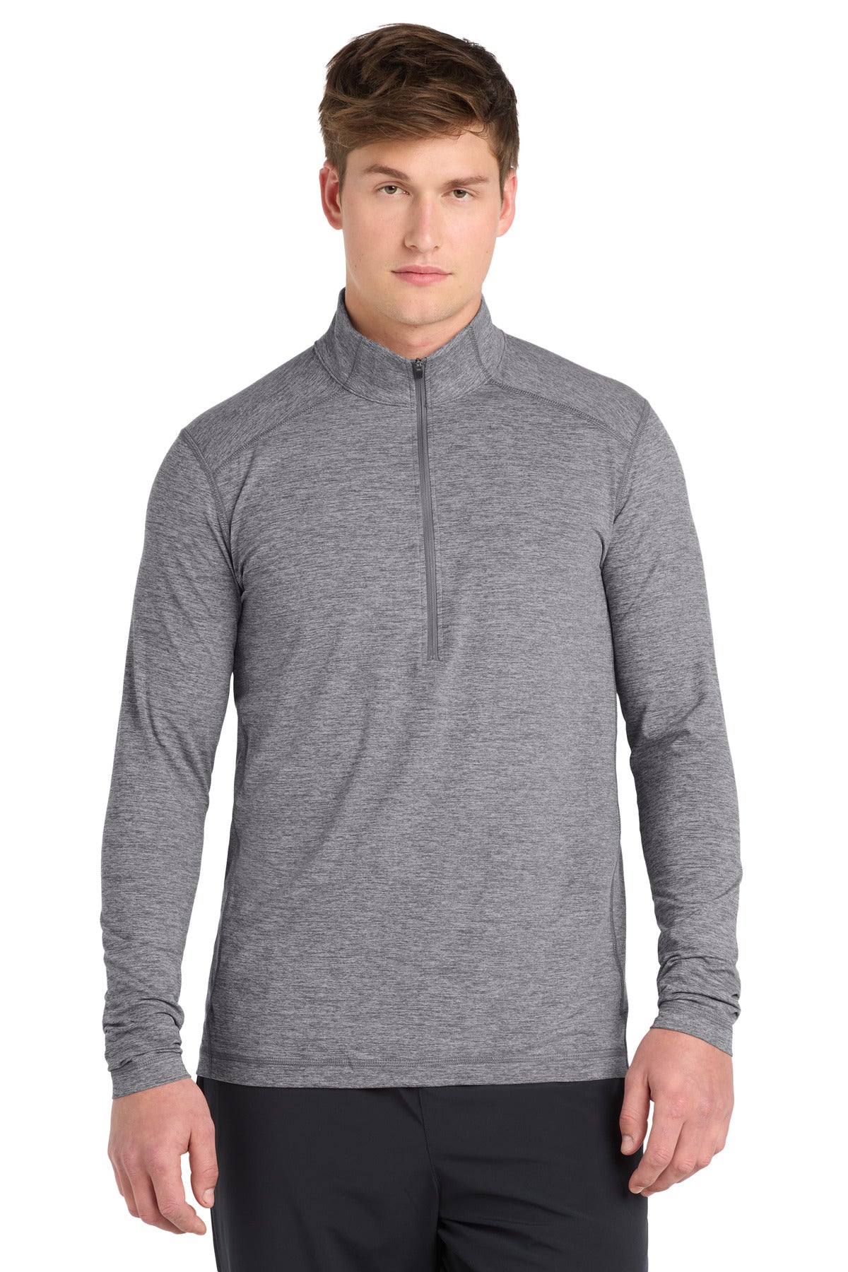 Sport-Tek ® Exchange 1.5 Long Sleeve 1/2-Zip. ST711 - Sport-Tek ST711