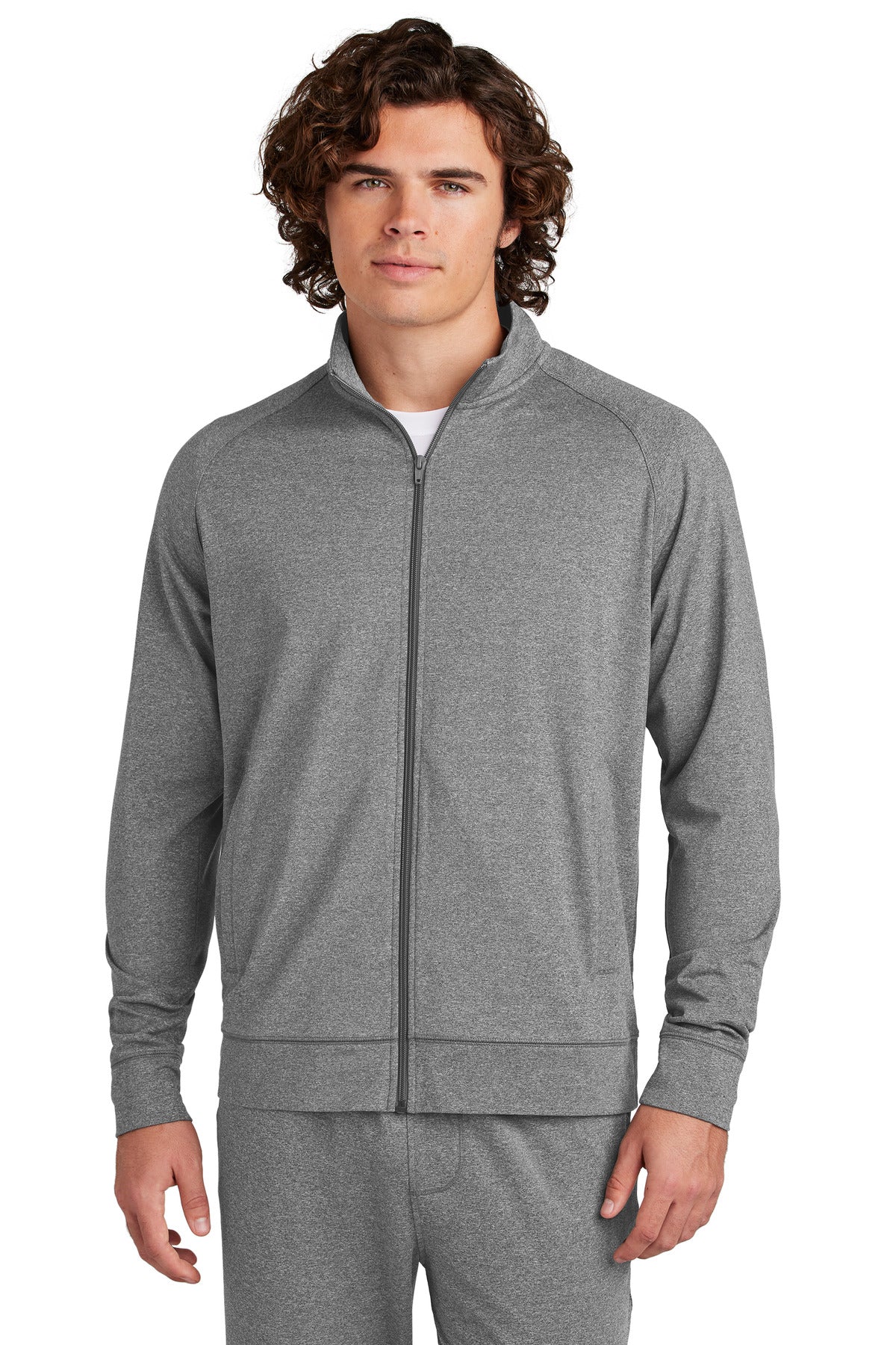 Sport-Tek ® Sport-Wick ® Stretch Full-Zip Cadet Jacket ST857 - Sport-Tek ST857