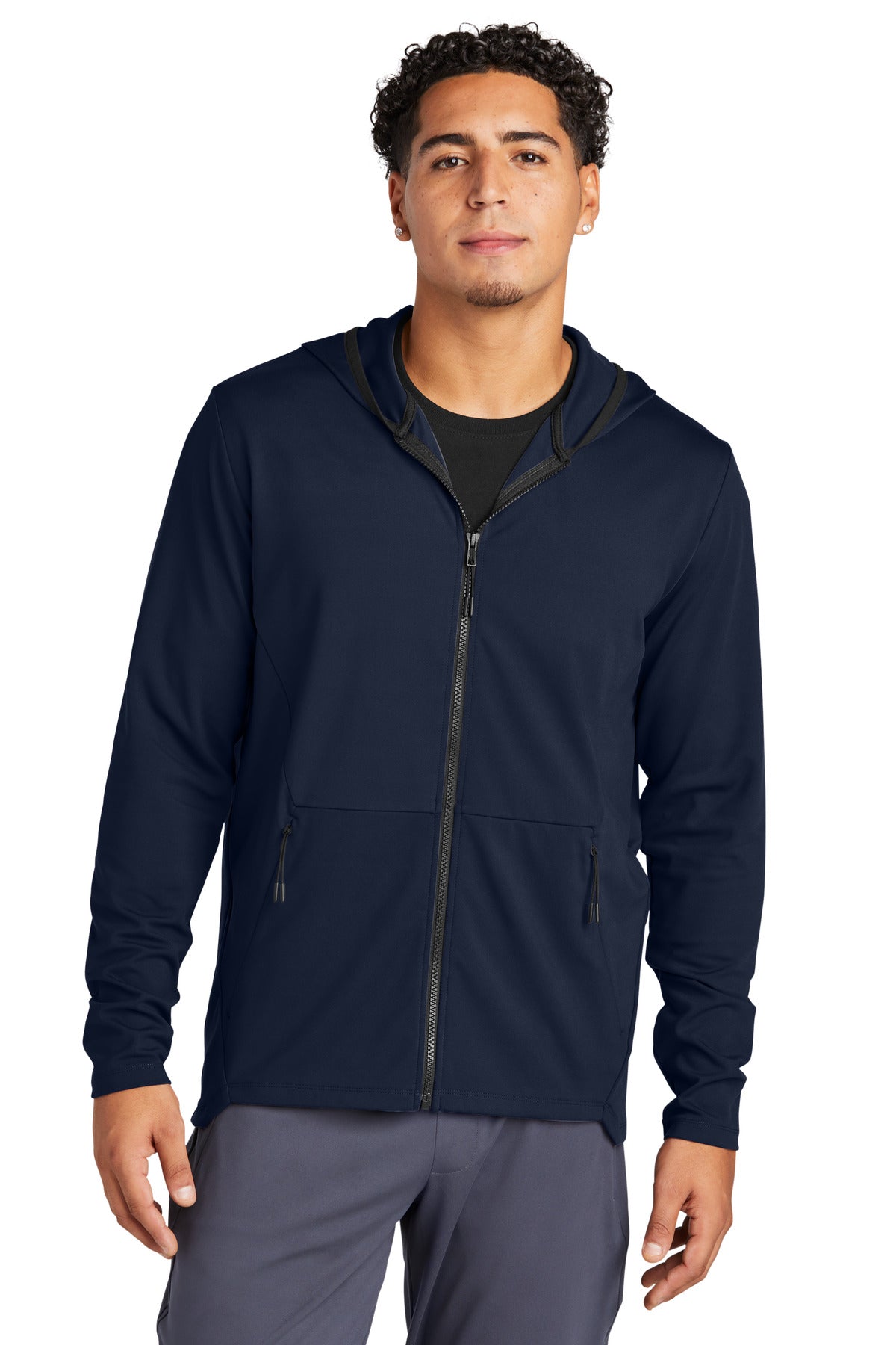 Sport-Tek ® Circuit Hooded Full-Zip ST870 - Sport-Tek ST870