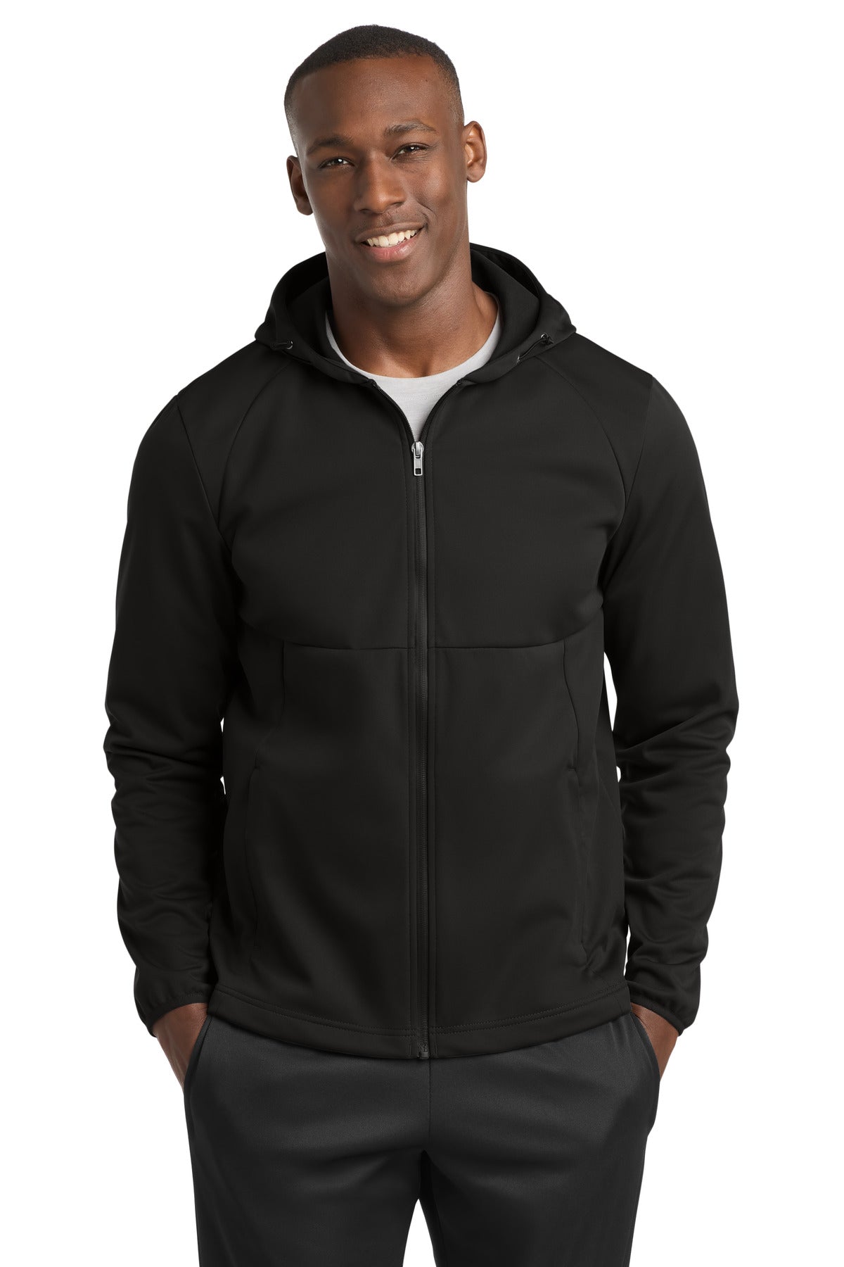 Sport-Tek ® Hooded Soft Shell Jacket ST980 - Sport-Tek ST980