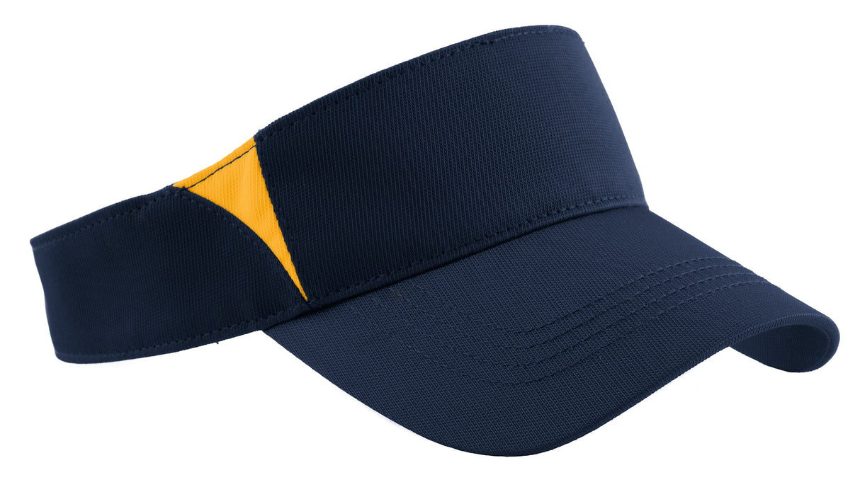 Sport-Tek ® Dry Zone ® Colorblock Visor. STC13 - Sport-Tek STC13