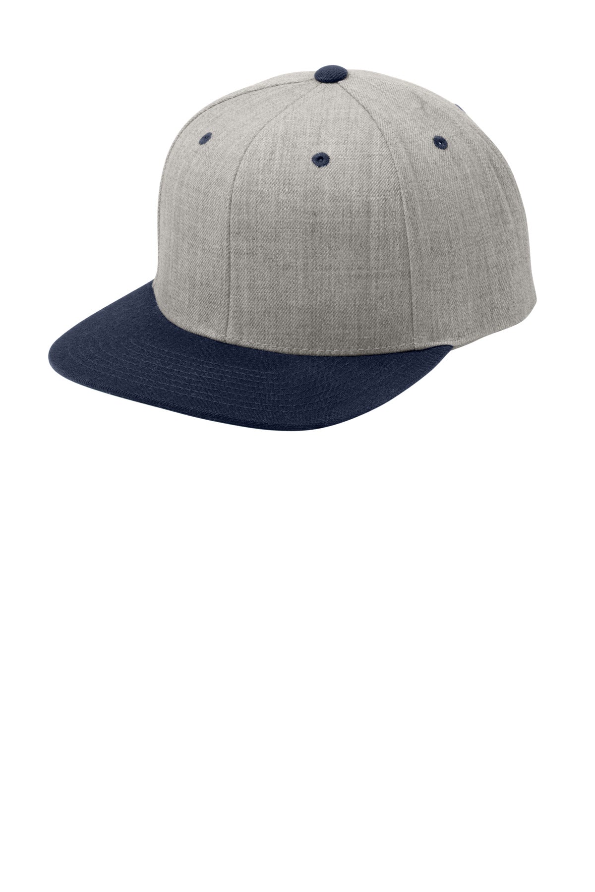 Sport-Tek ® YP Classics ® Flat Bill Snapback Cap. STC19 - Sport-Tek STC19