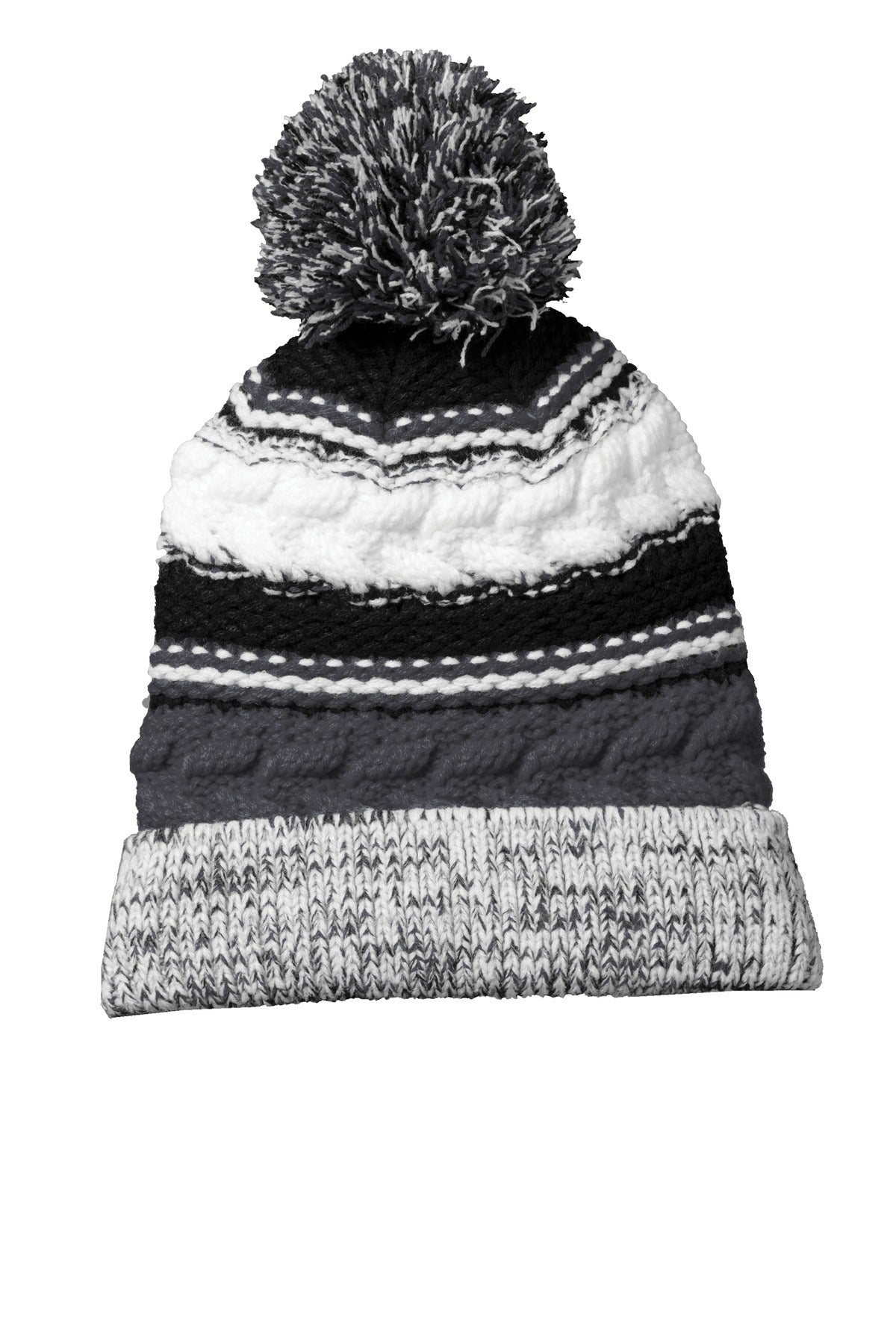 Sport-Tek ® Pom Pom Team Beanie. STC21 - Sport-Tek STC21
