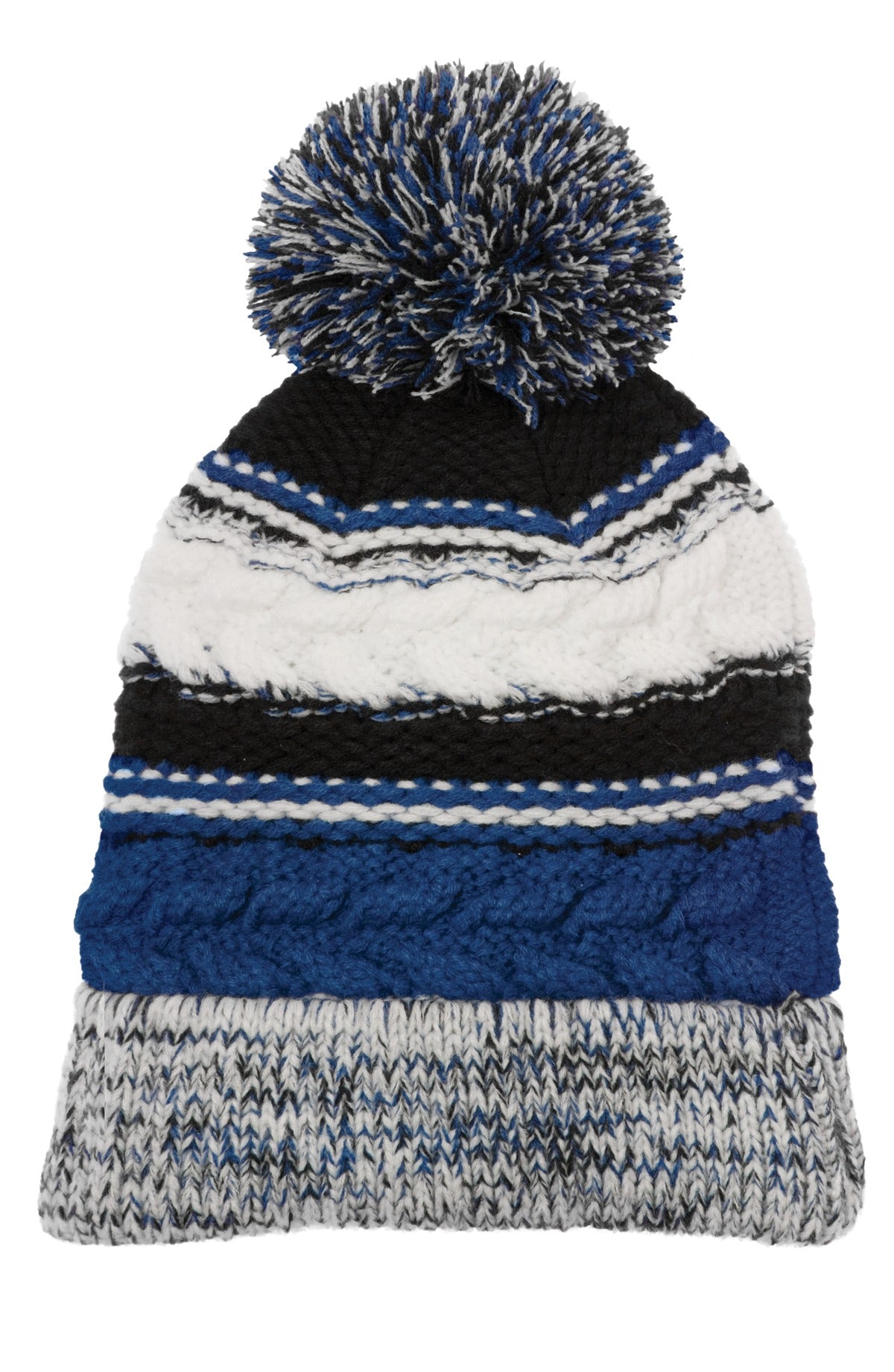 Sport-Tek ® Pom Pom Team Beanie. STC21 - Sport-Tek STC21