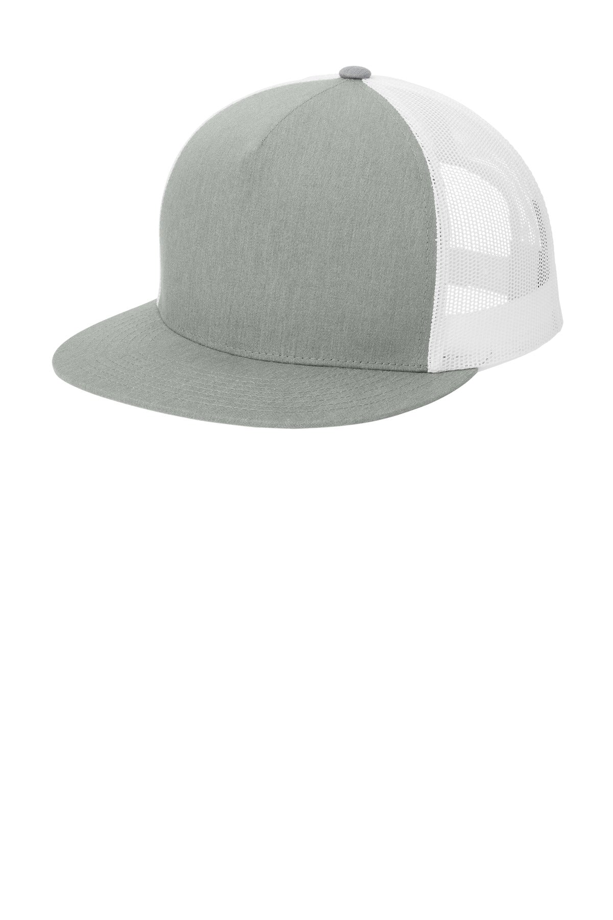 Sport-Tek ® YP Classics ® 5-Panel Classic Trucker Mesh Back Cap. STC38 - Sport-Tek STC38