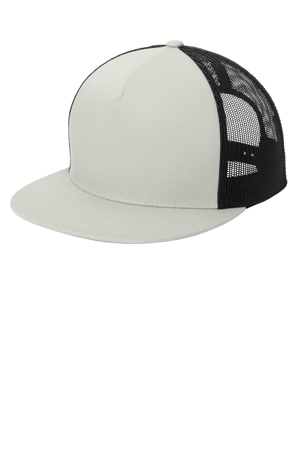 Sport-Tek ® YP Classics ® 5-Panel Classic Trucker Mesh Back Cap. STC38 - Sport-Tek STC38