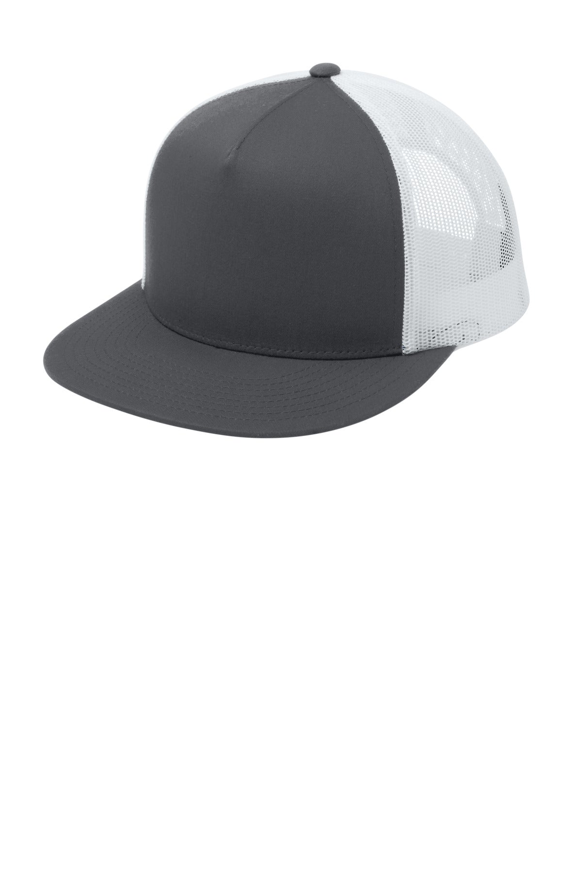 Sport-Tek STC38 YP Classics 5-Panel Classic Trucker Mesh Back Cap