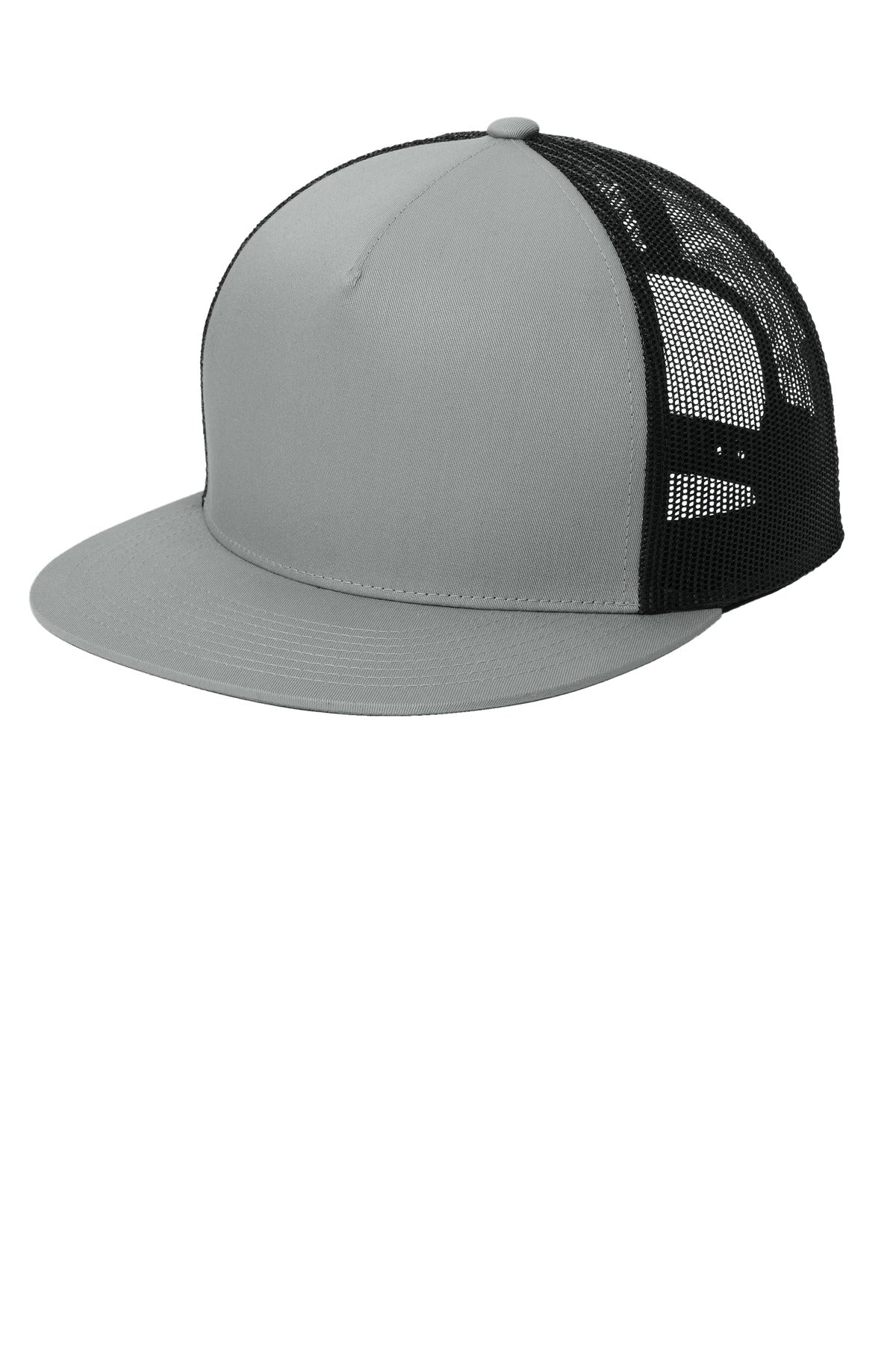 Sport-Tek ® YP Classics ® 5-Panel Classic Trucker Mesh Back Cap. STC38 - Sport-Tek STC38
