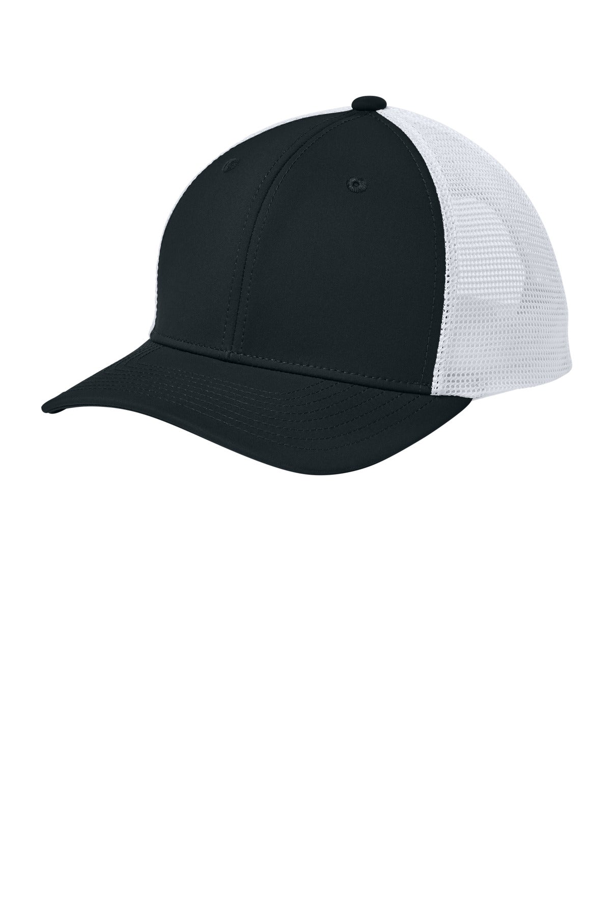 Sport-Tek STC46 Club Trucker Cap | Wholesale Moisture-Wicking Snapback Hats