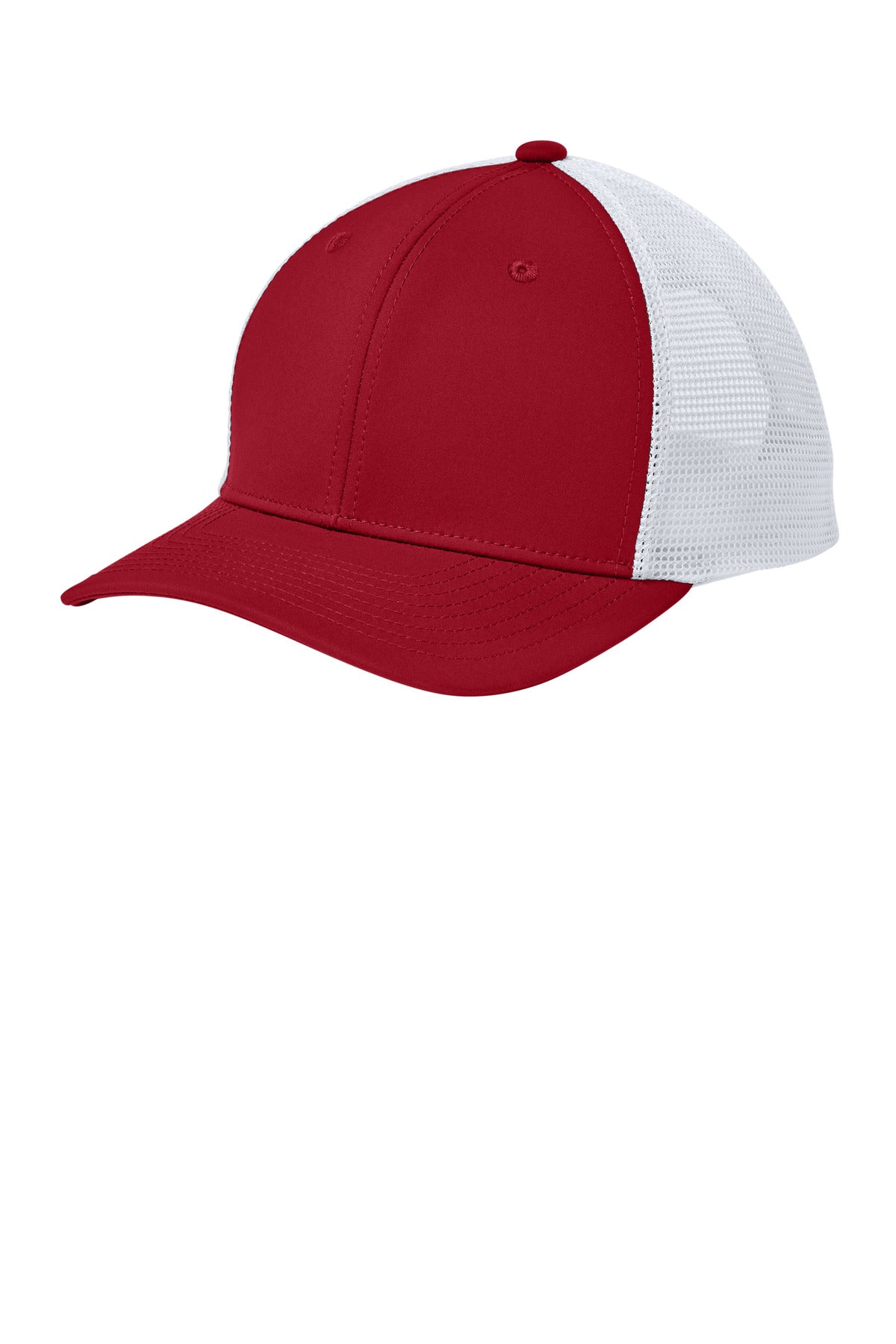 Sport-Tek STC46 Club Trucker Cap Wholesale Moisture-Wicking Snapback Hats