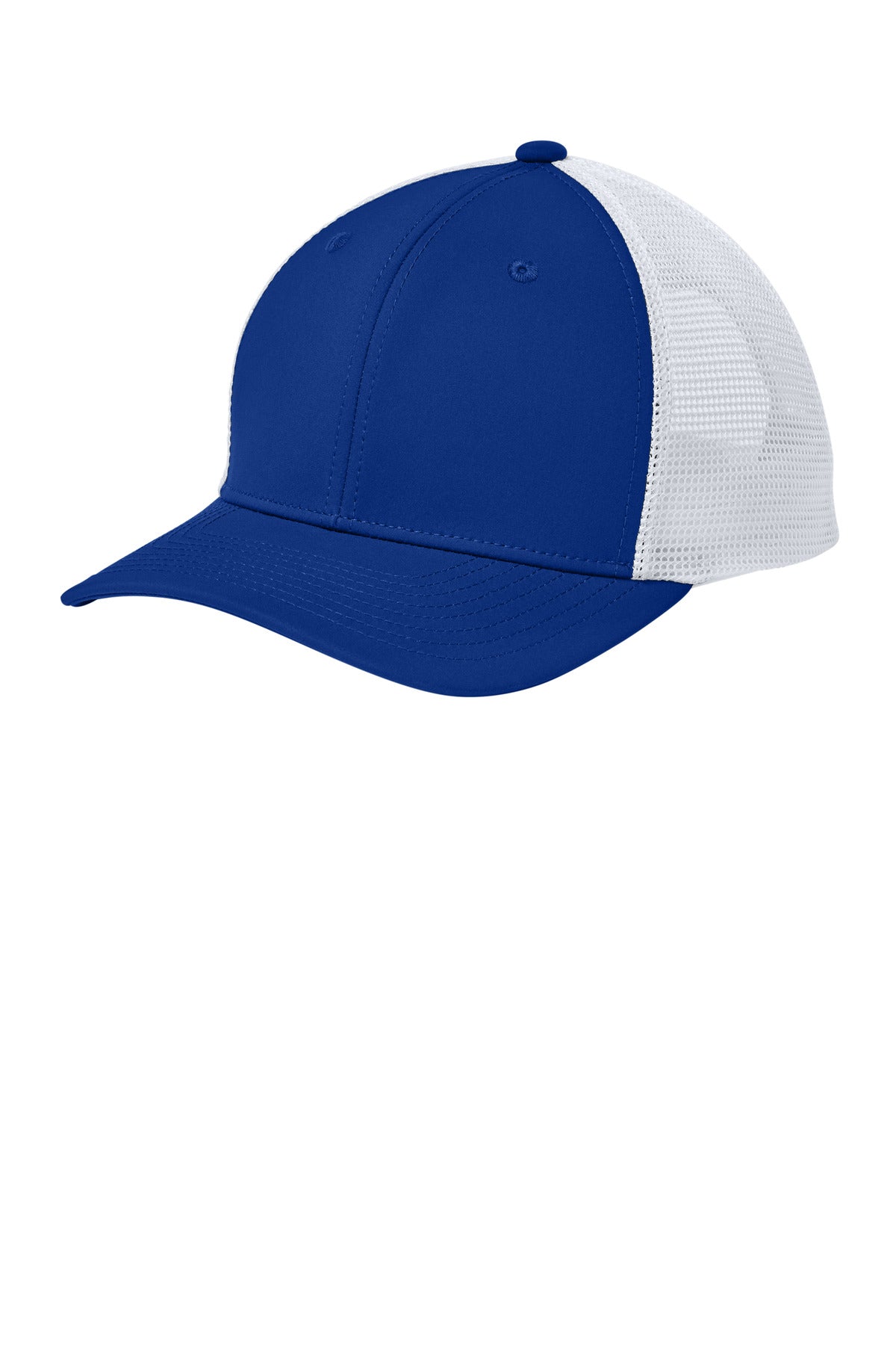 Sport-Tek STC46 Club Trucker Cap Wholesale Moisture-Wicking Snapback Hats