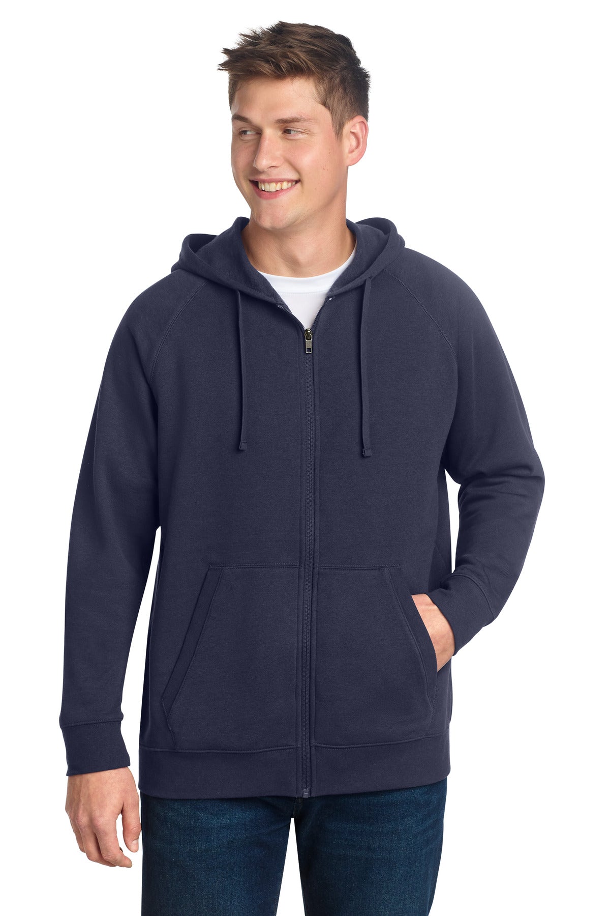 Sport-Tek ® Drive Fleece Hooded Full-Zip STF201 - Sport-Tek STF201