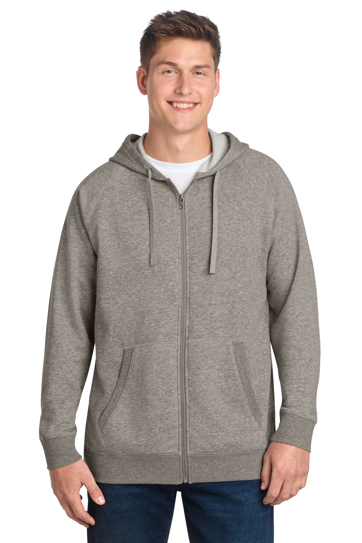 Sport-Tek ® Drive Fleece Hooded Full-Zip STF201 - Sport-Tek STF201
