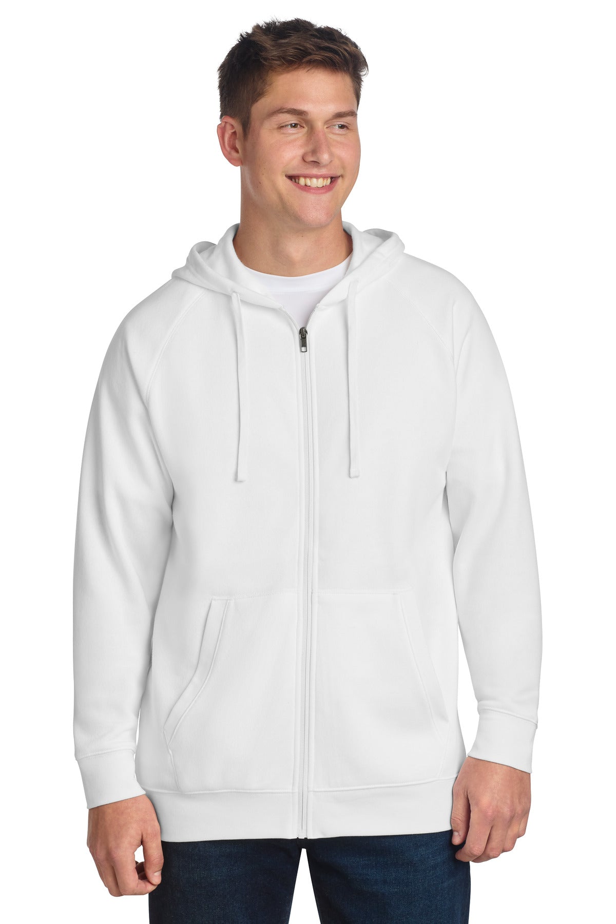 Sport-Tek ® Drive Fleece Hooded Full-Zip STF201 - Sport-Tek STF201