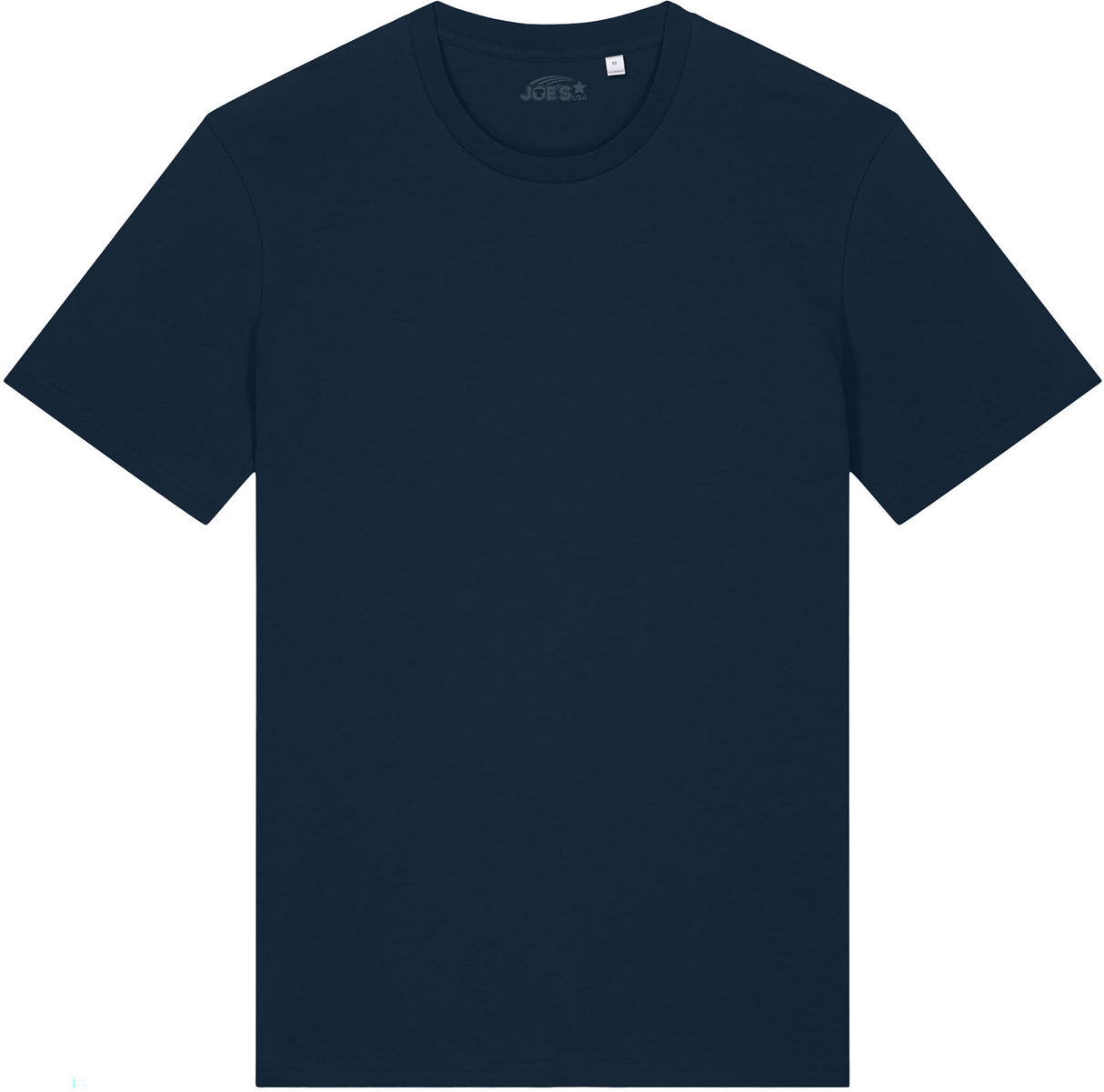 Joe's USA Organic Midweight Tee- French Navy