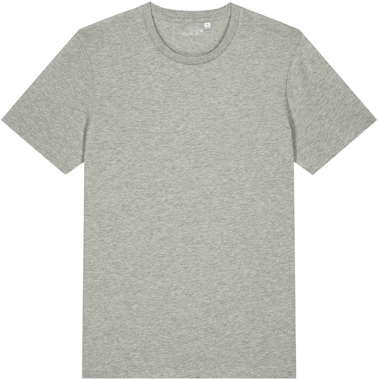 Joe's USA Organic Midweight Tee - Heather Grey