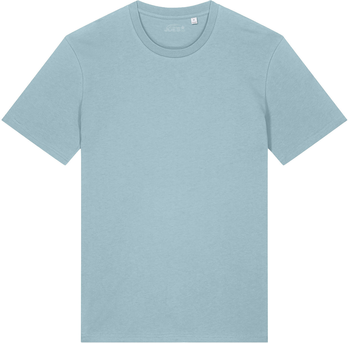 Joe's USA Organic Midweight Tee - Sky Blue