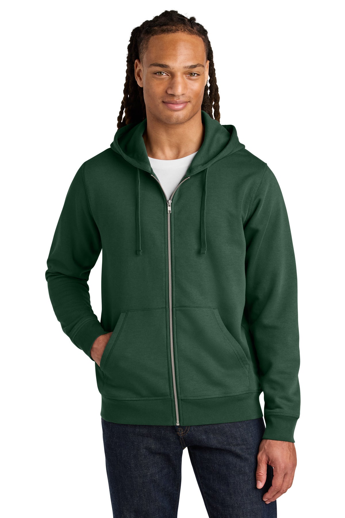 Stanley/Stella SXU011 Unisex Mixer Full-Zip Hooded Sweatshirt Durable Classic Timeless