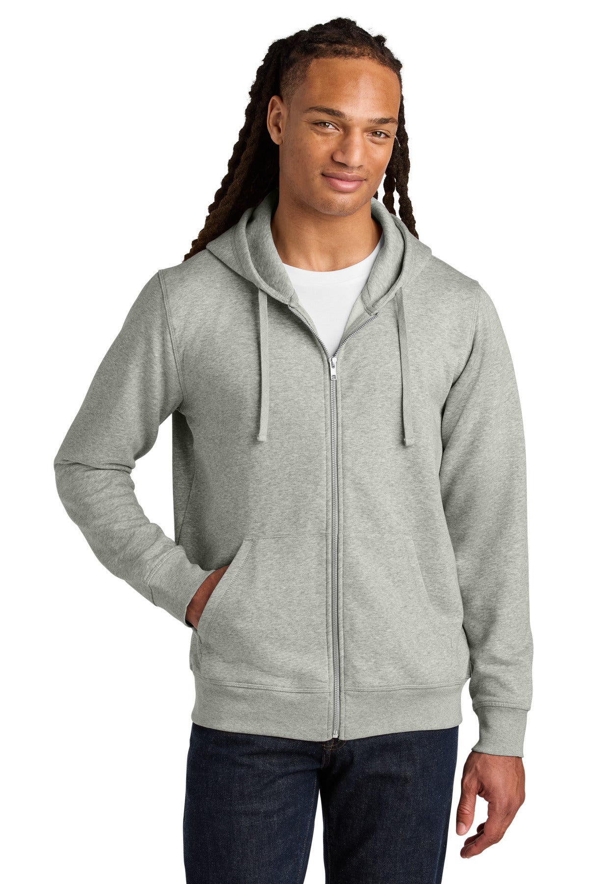 Stanley/Stella SXU011 Unisex Mixer Full-Zip Hooded Sweatshirt Durable Classic Timeless