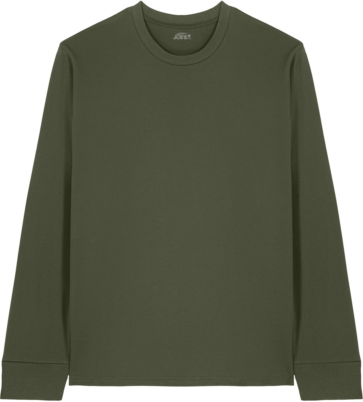 Joe's USA Organic Cotton Long Sleeve Tee