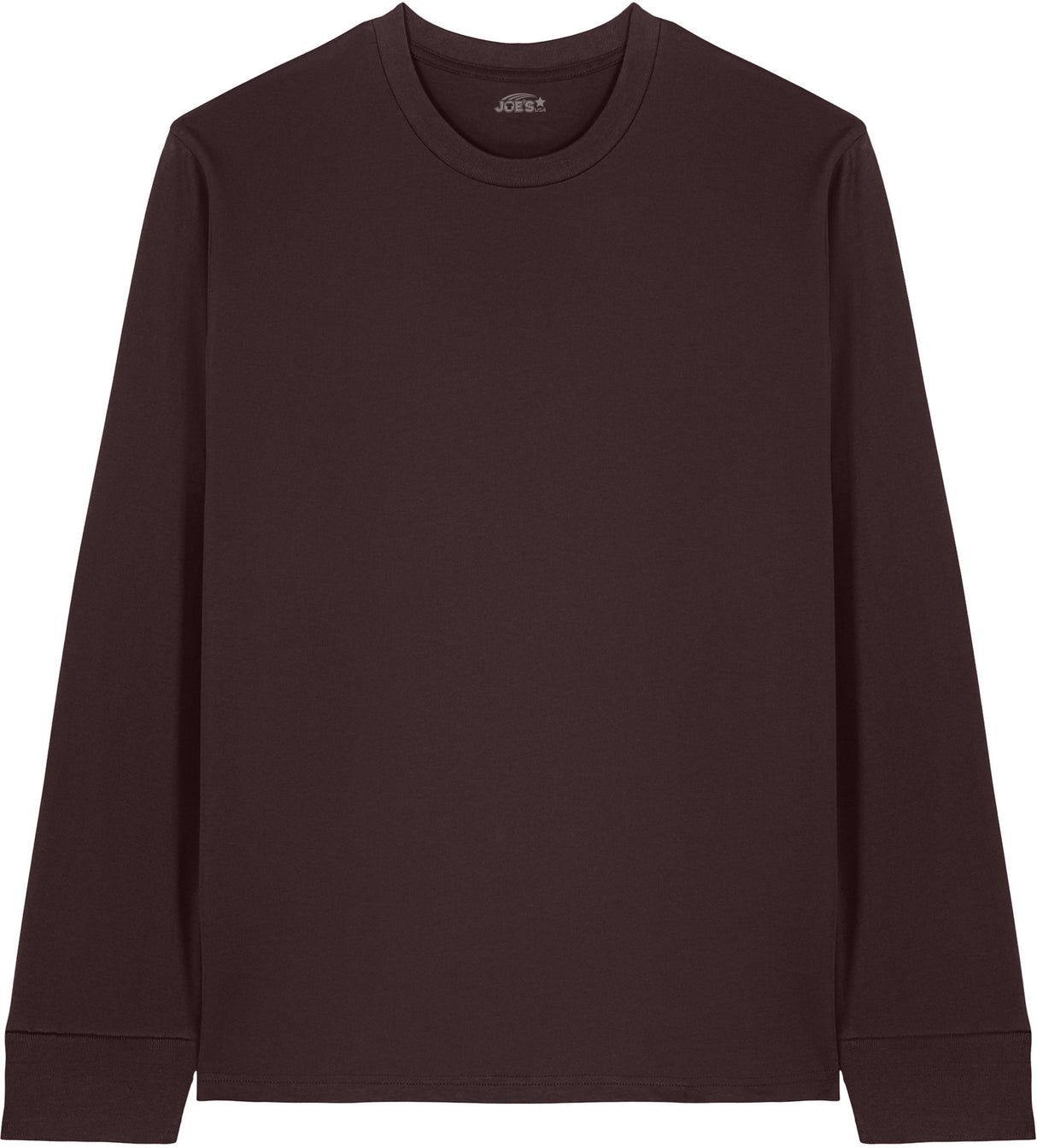 Joe's USA Organic Cotton Long Sleeve Tee