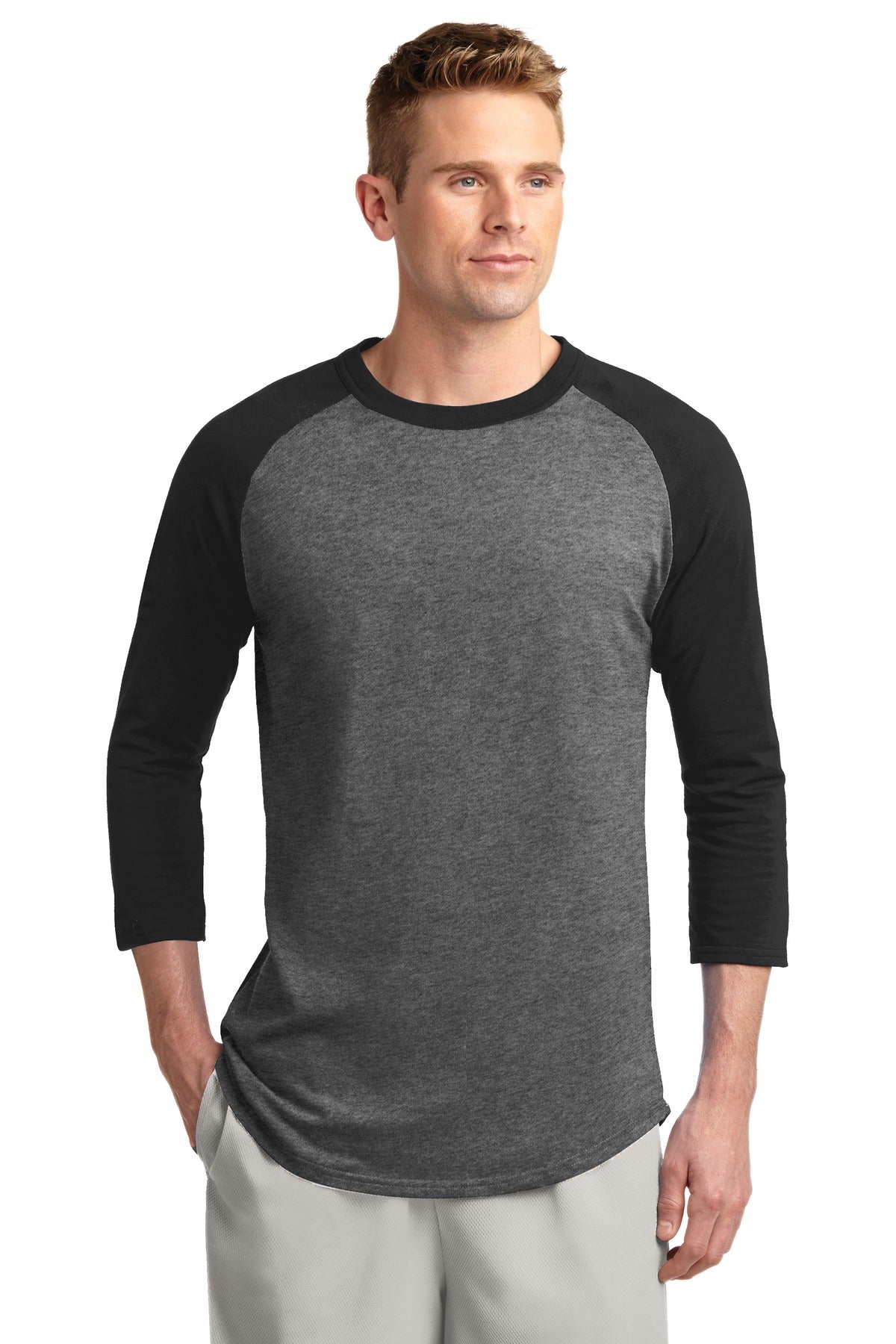 Sport-Tek ® Colorblock Raglan Jersey. T200 - Sport-Tek T200