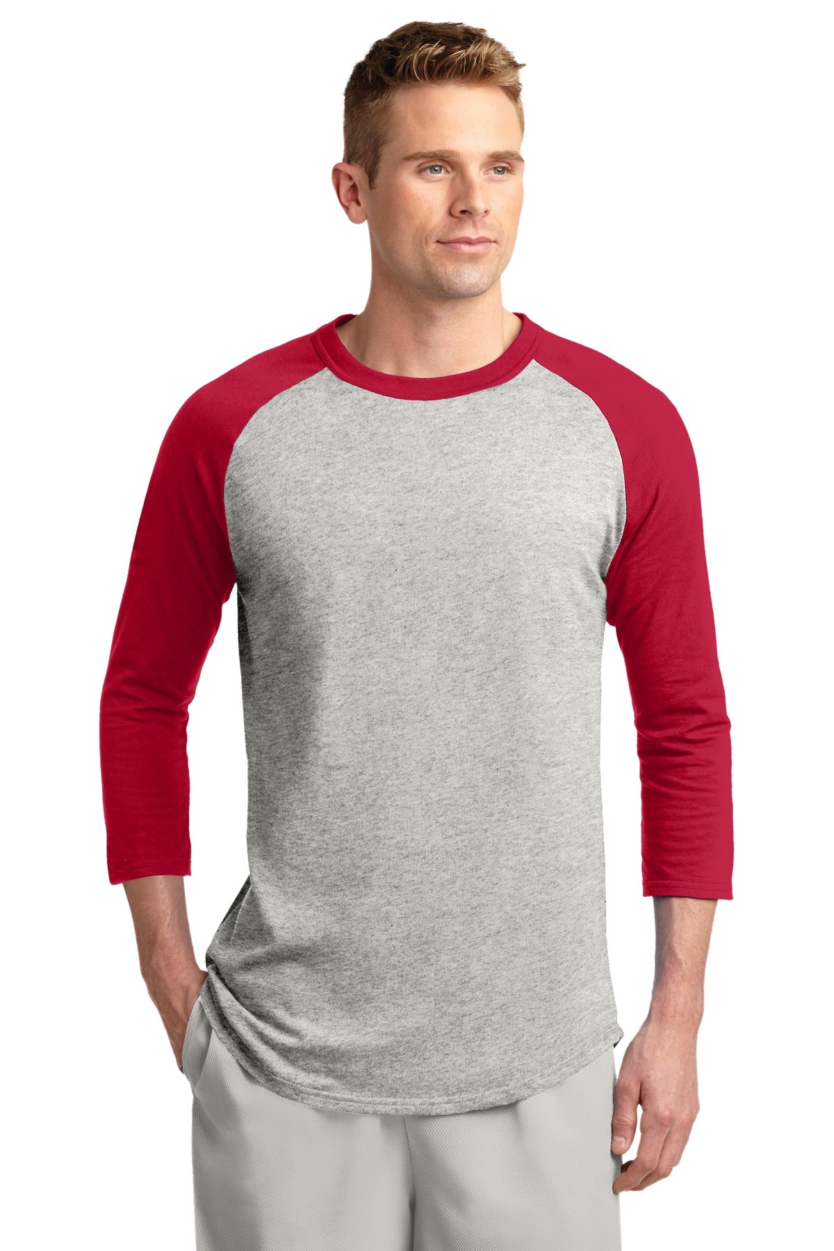 Sport-Tek ® Colorblock Raglan Jersey. T200 - Sport-Tek T200
