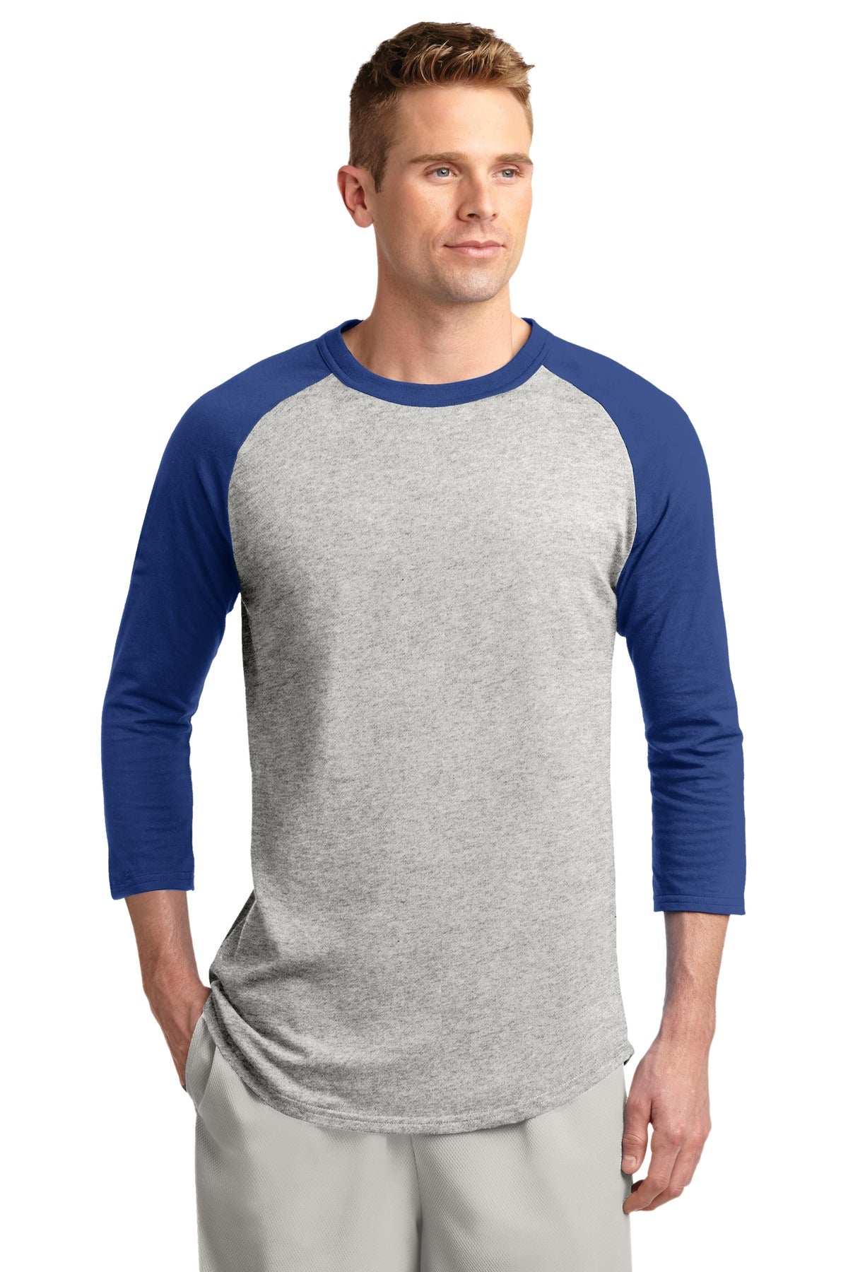 Sport-Tek ® Colorblock Raglan Jersey. T200 - Sport-Tek T200