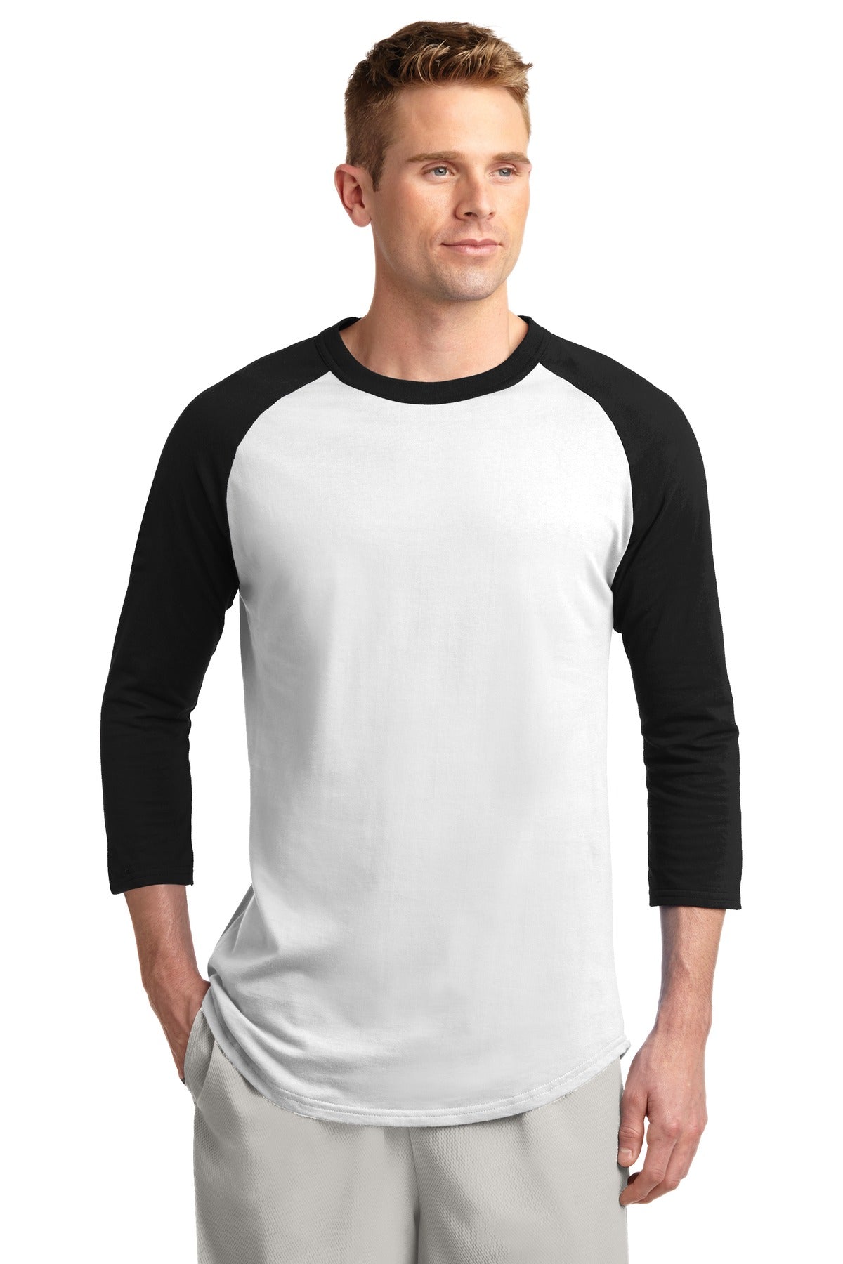 Sport-Tek ® Colorblock Raglan Jersey. T200 - Sport-Tek T200