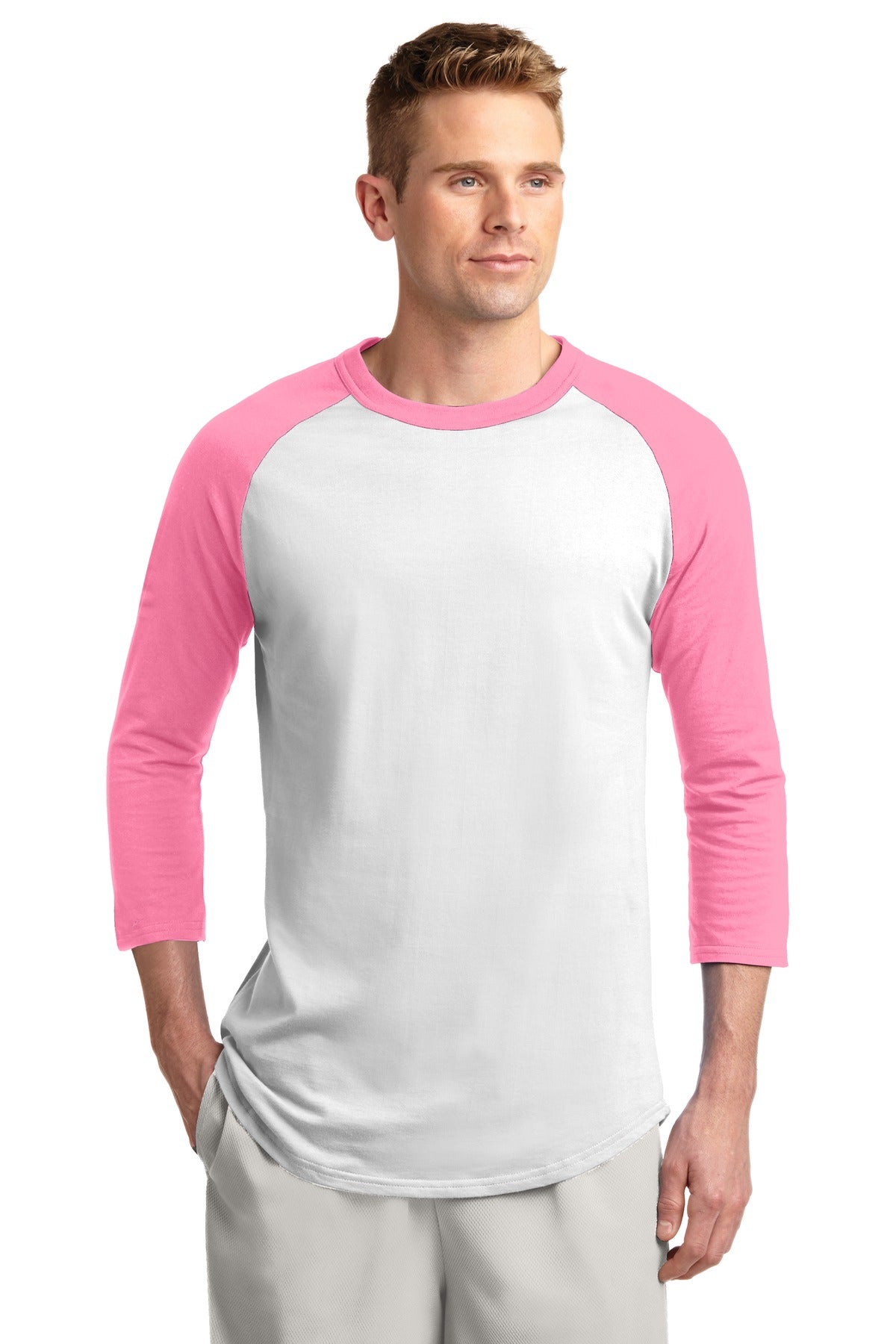 Sport-Tek ® Colorblock Raglan Jersey. T200 - Sport-Tek T200