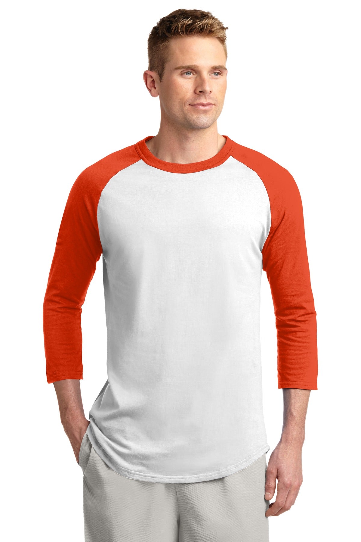 Sport-Tek ® Colorblock Raglan Jersey. T200 - Sport-Tek T200