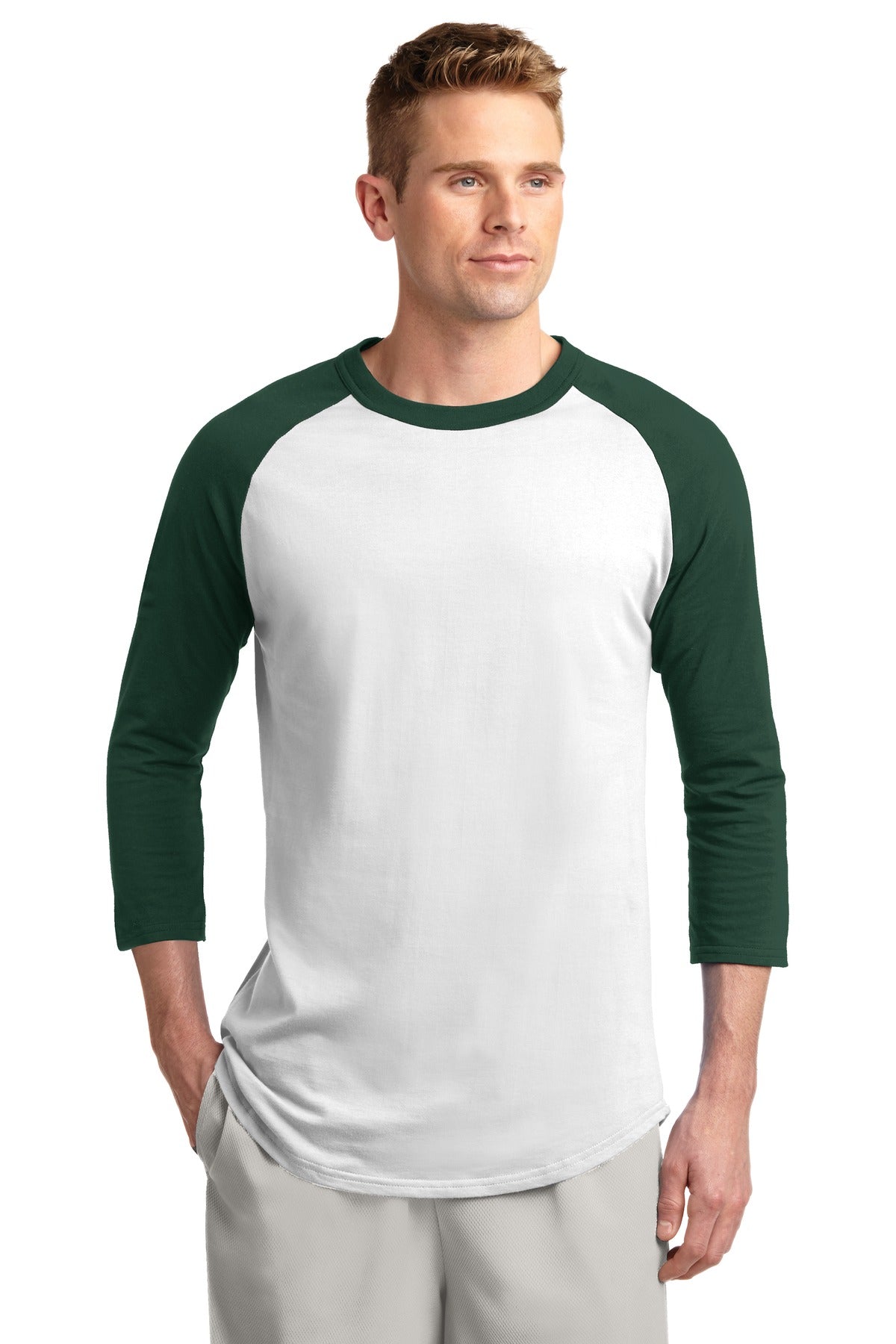 Sport-Tek ® Colorblock Raglan Jersey. T200 - Sport-Tek T200