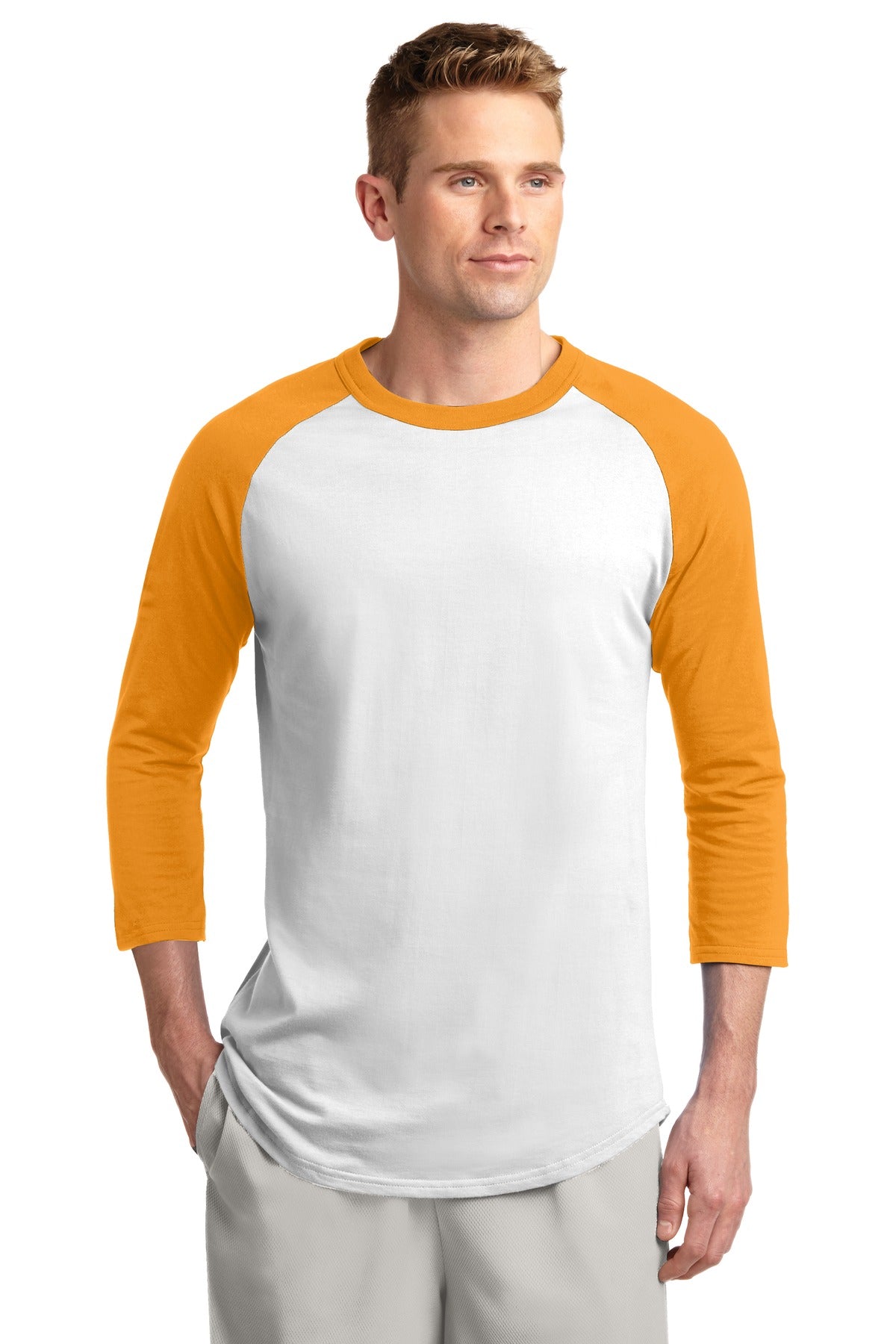Sport-Tek ® Colorblock Raglan Jersey. T200 - Sport-Tek T200