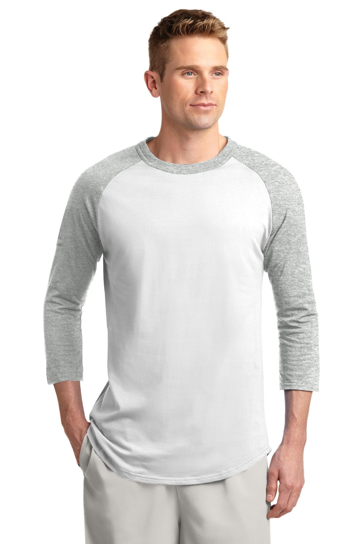 Sport-Tek ® Colorblock Raglan Jersey. T200 - Sport-Tek T200