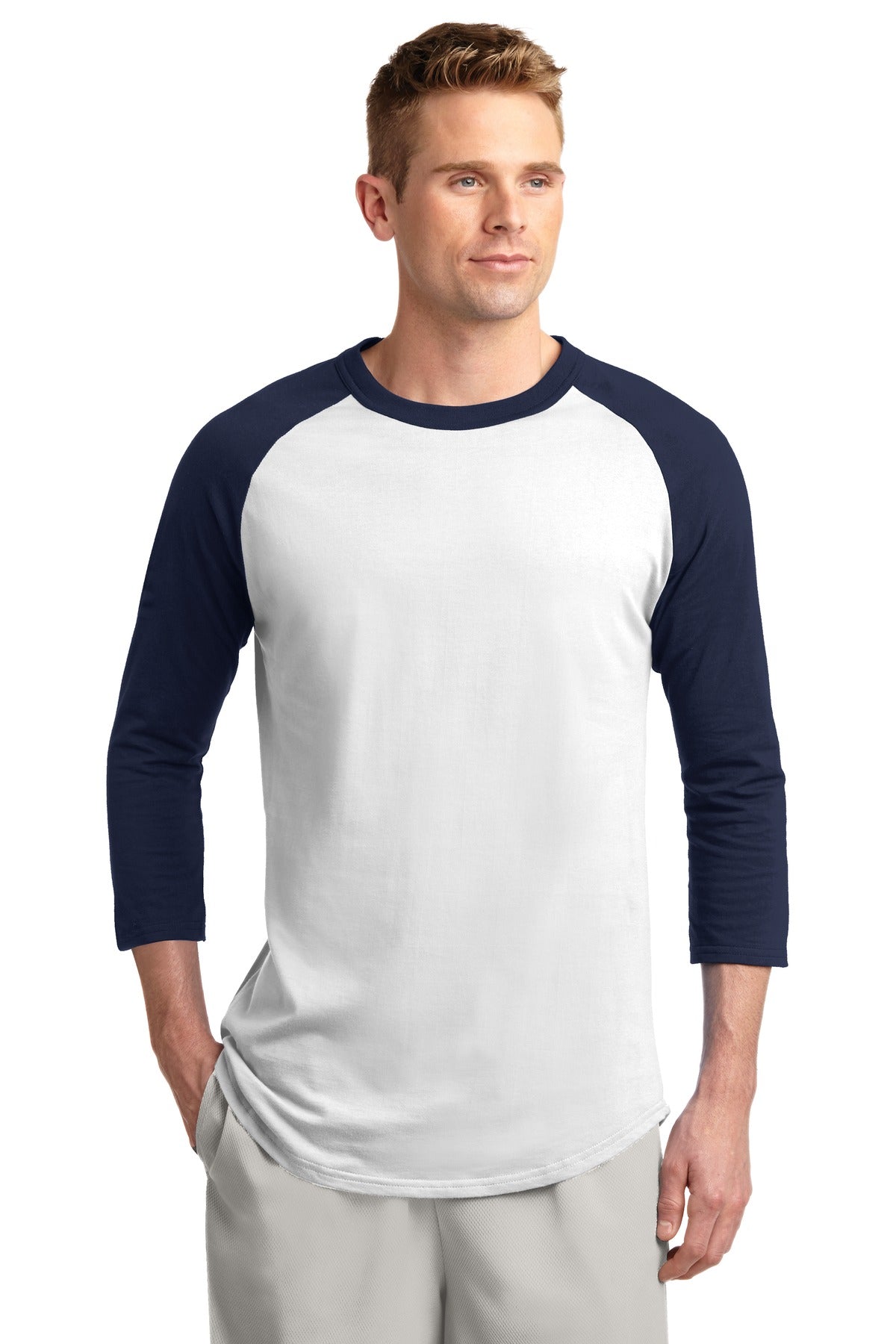 Sport-Tek ® Colorblock Raglan Jersey. T200 - Sport-Tek T200