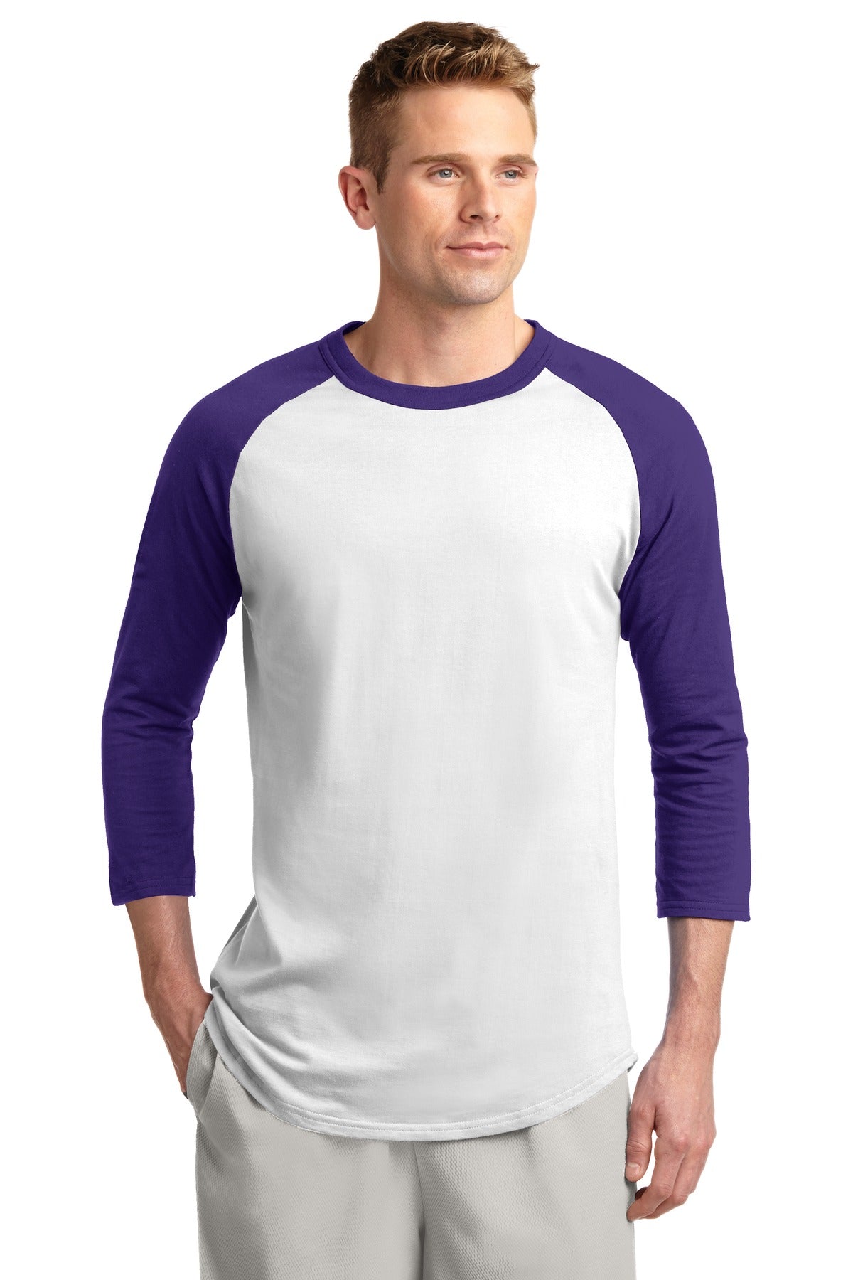 Sport-Tek ® Colorblock Raglan Jersey. T200 - Sport-Tek T200