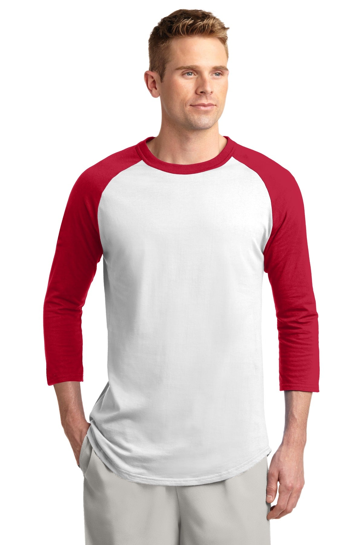 Sport-Tek ® Colorblock Raglan Jersey. T200 - Sport-Tek T200