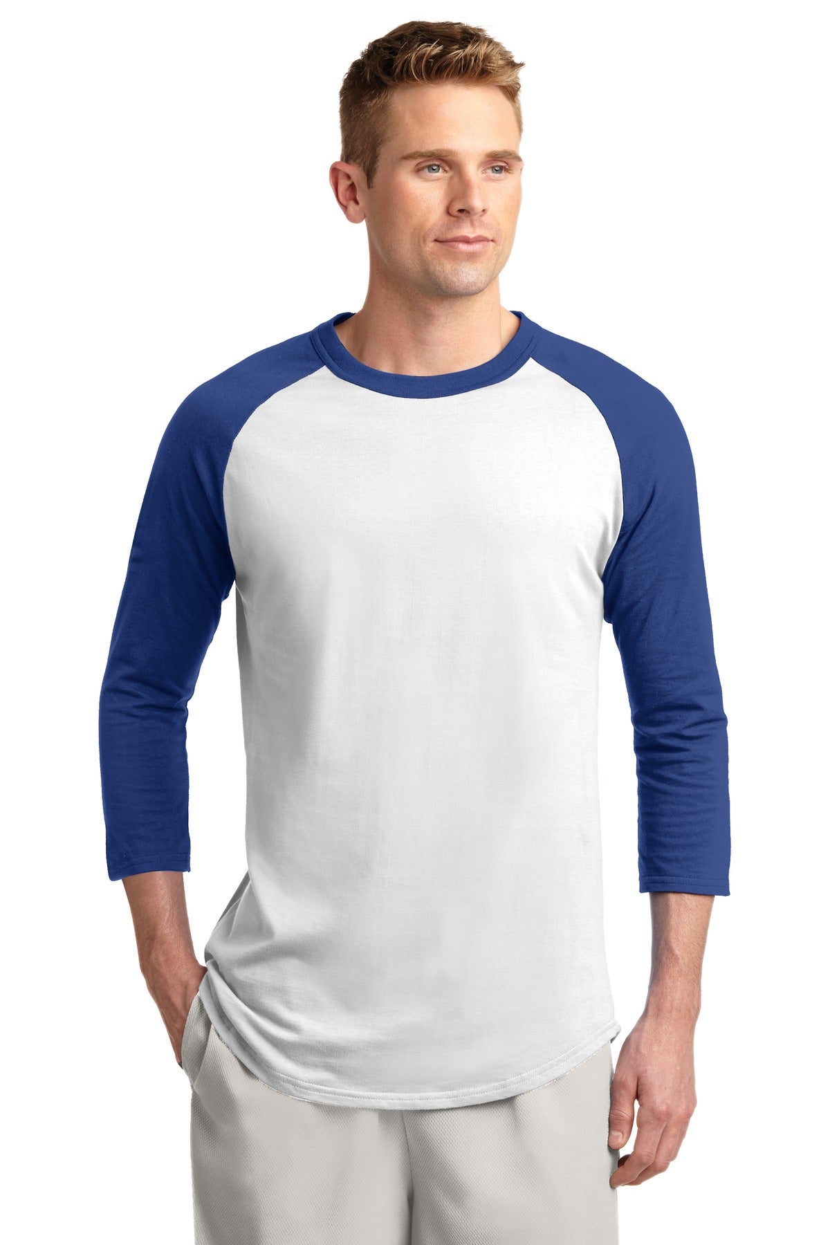 Sport-Tek ® Colorblock Raglan Jersey. T200 - Sport-Tek T200