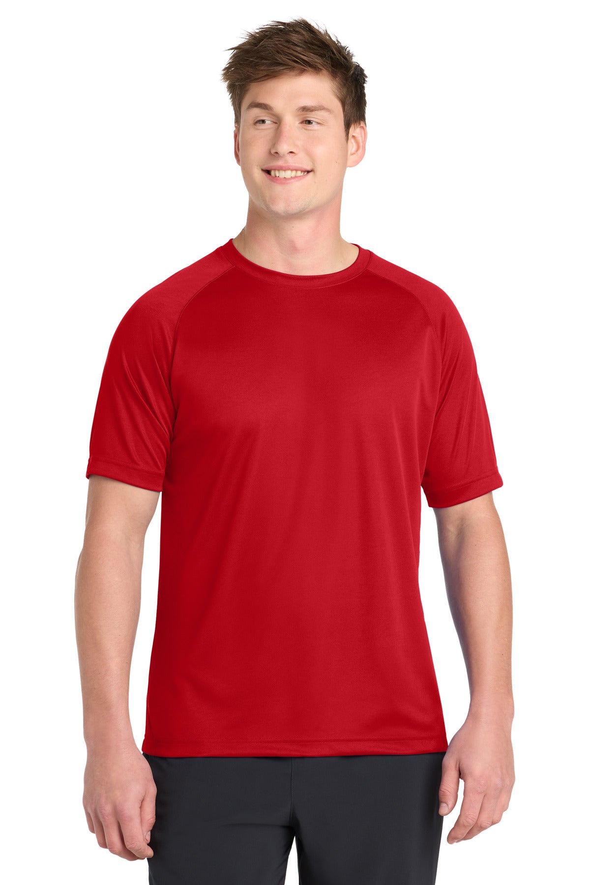 Sport-Tek T473 Dry Zone Short Sleeve Raglan T-Shirt