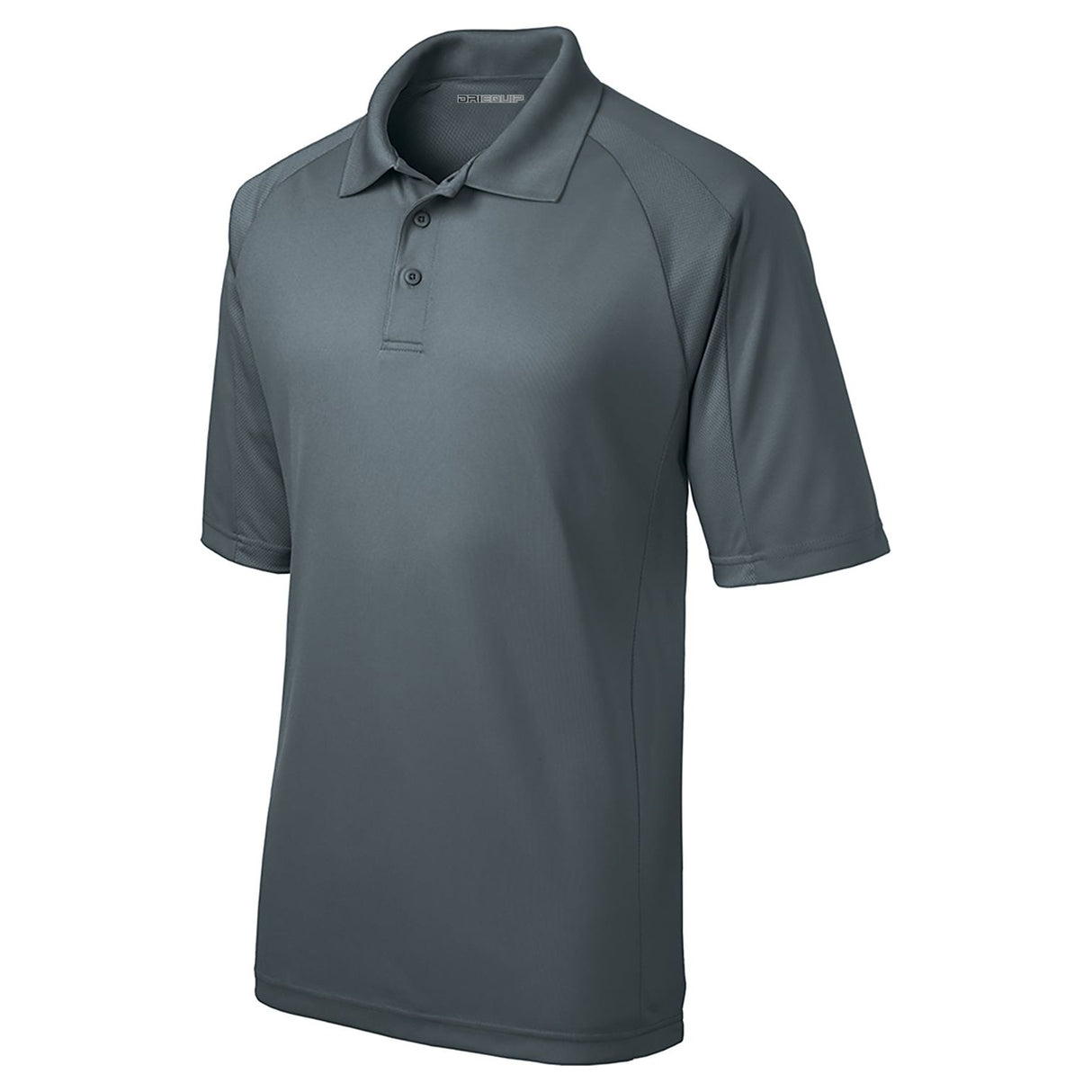 DRIEQUIP Men's Dri-Mesh Pro Polo Polos/Knits DRI-EQUIP X-Small Steel