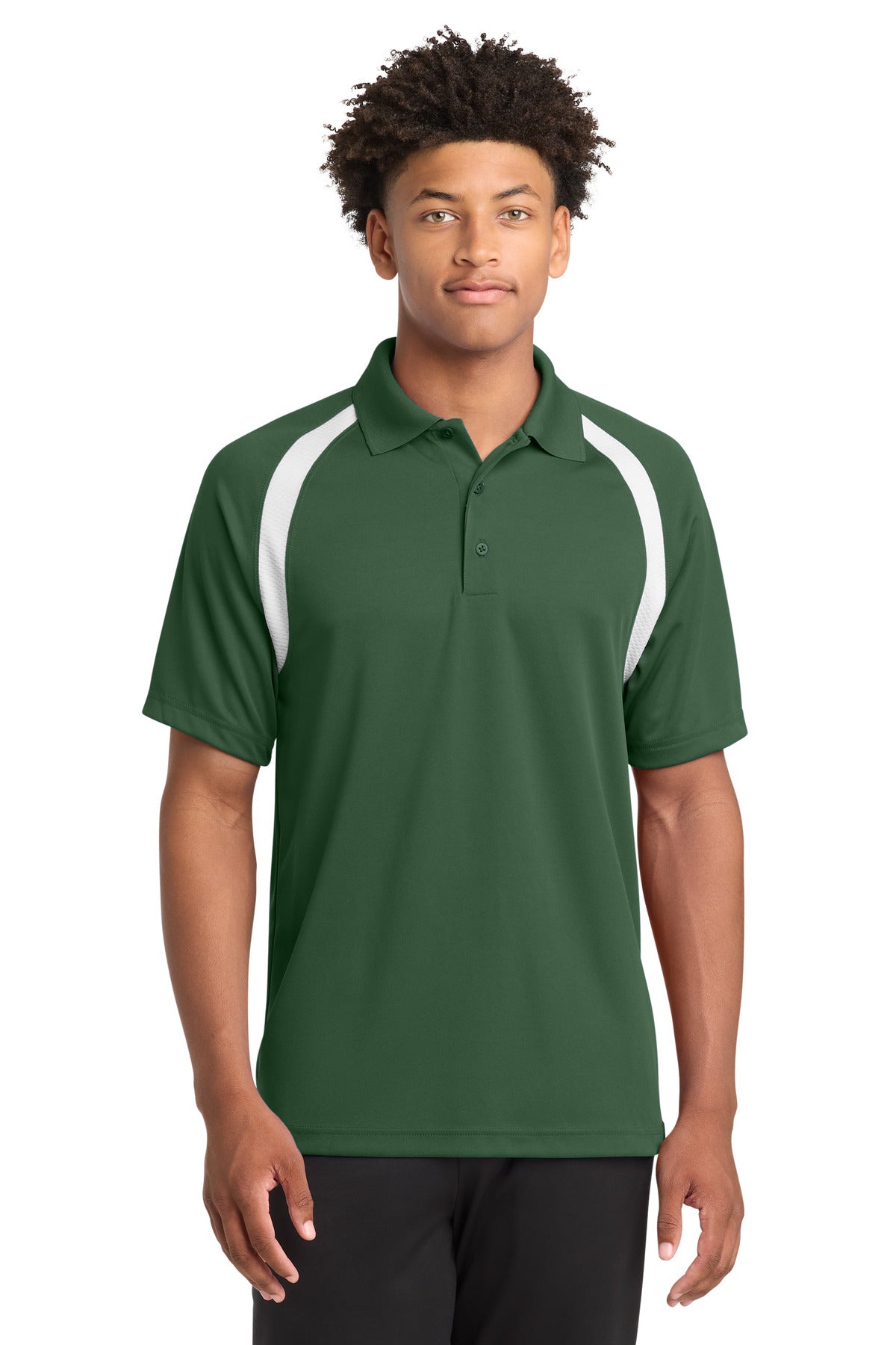 Sport-Tek T476 Dry Zone Colorblock Raglan Polo