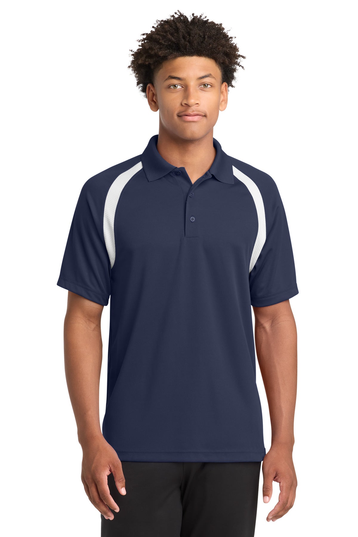 Sport-Tek T476 Dry Zone Colorblock Raglan Polo